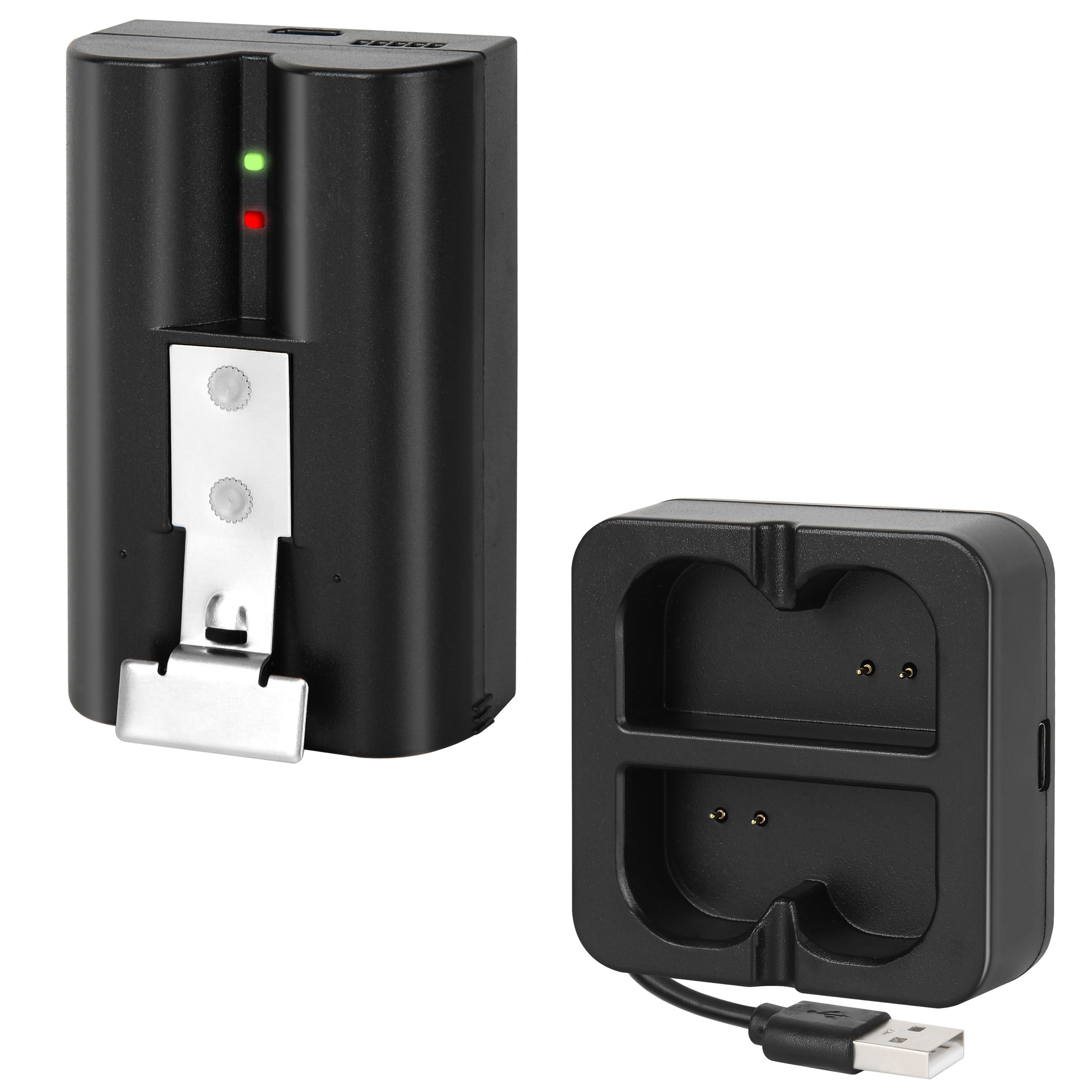 Replacement Battery With Charger Station For Ring Doorbell Camera 1 And 2, Spotlight Camera And Stick Up Camera, Rechargeable Up