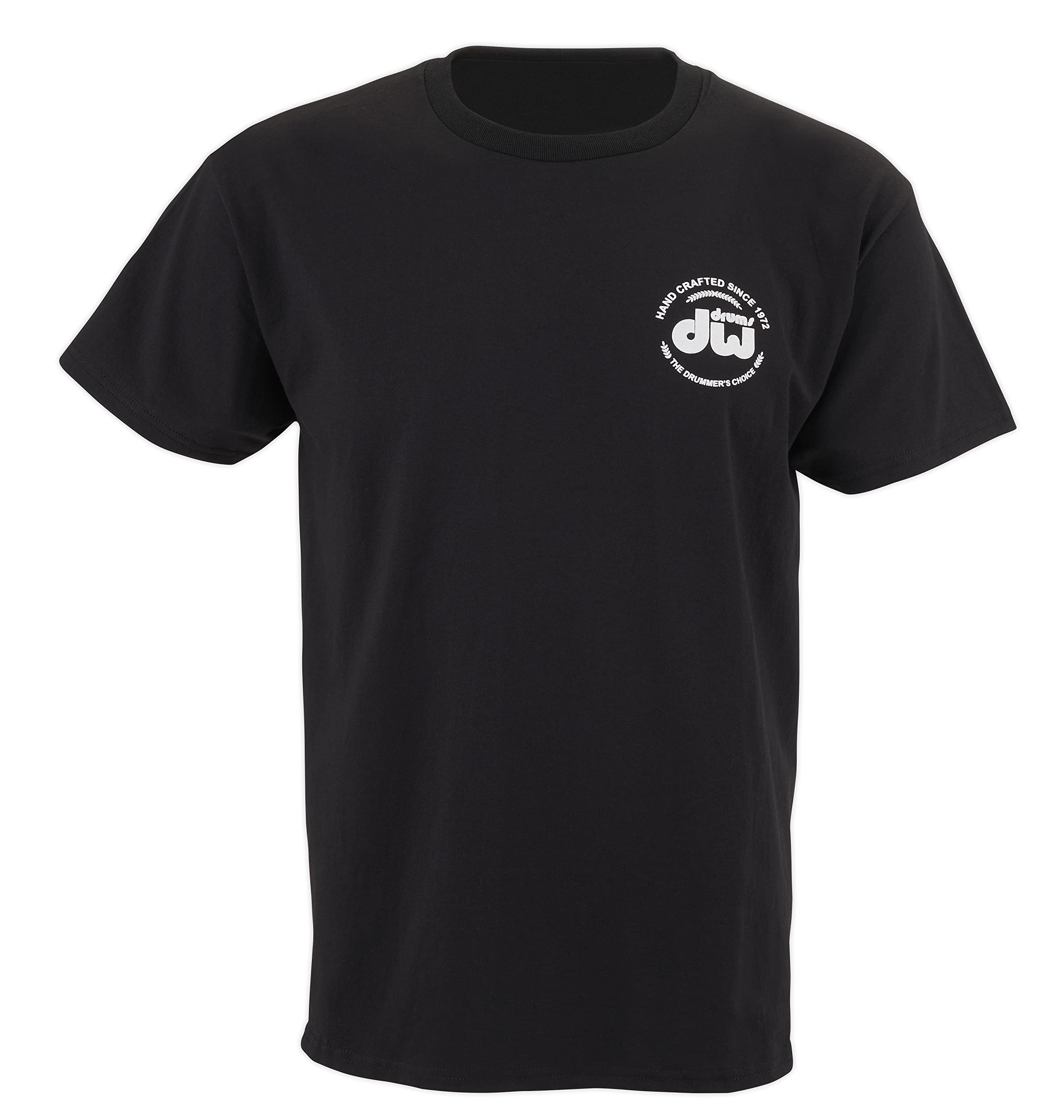 Drum Workshop, Inc. mens Short Sleeve drum set racks, Black, Large US