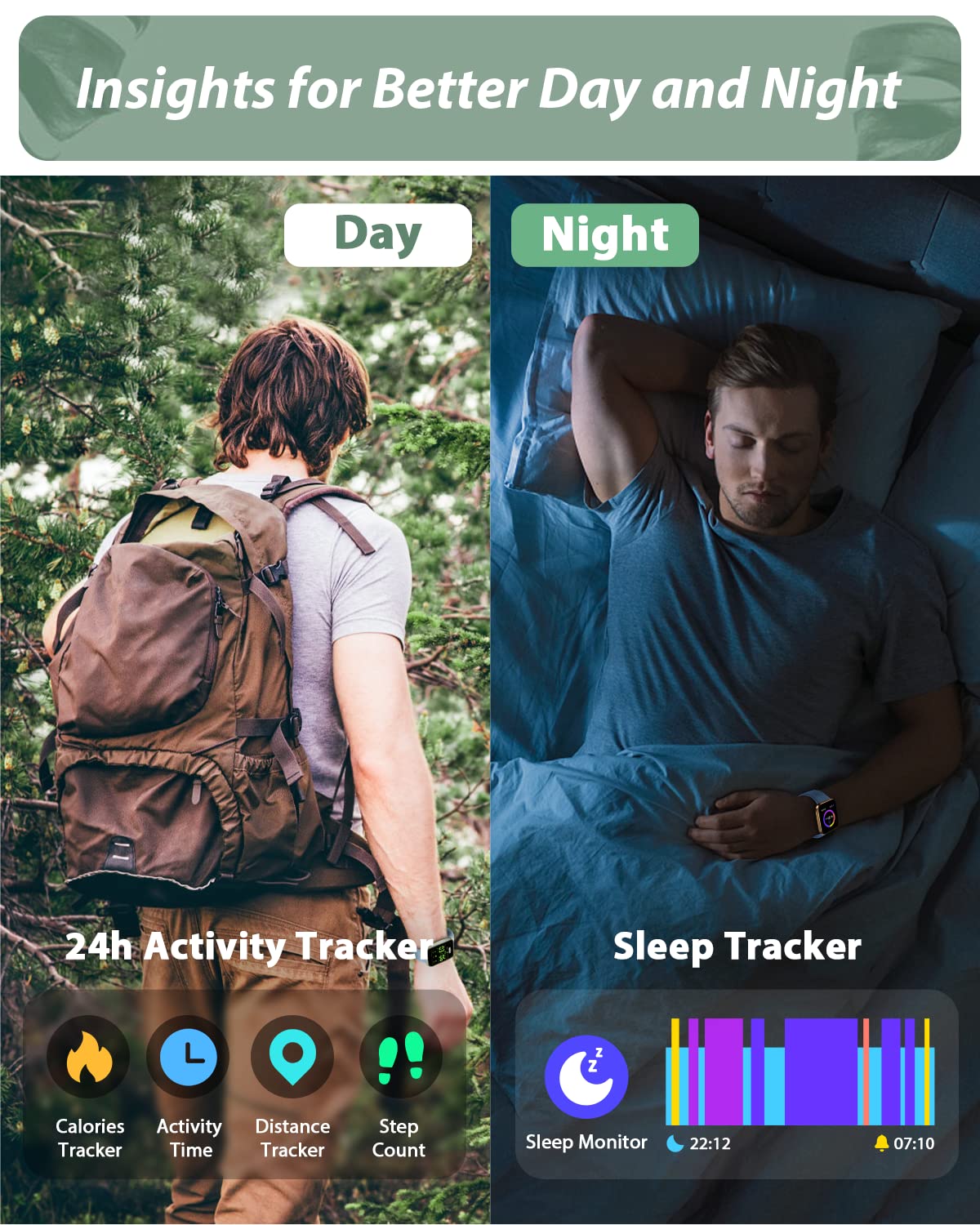 Smart Watch For Men Women(Call Receive/Dial), Alexa Built-In, 1.8 '' Touch Screen Fitness Tracker With Heart Rate Sleep Tracking