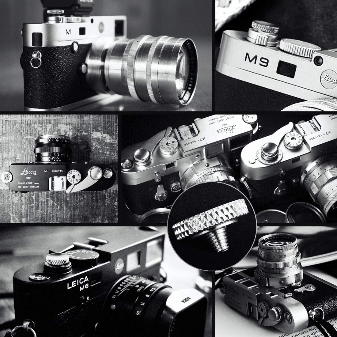 Fuji Shutter Release Button Accessories: Fujifilm Camera Sofe Shutter Button   Silver Shutter Button For Canon Nikon Leica Film