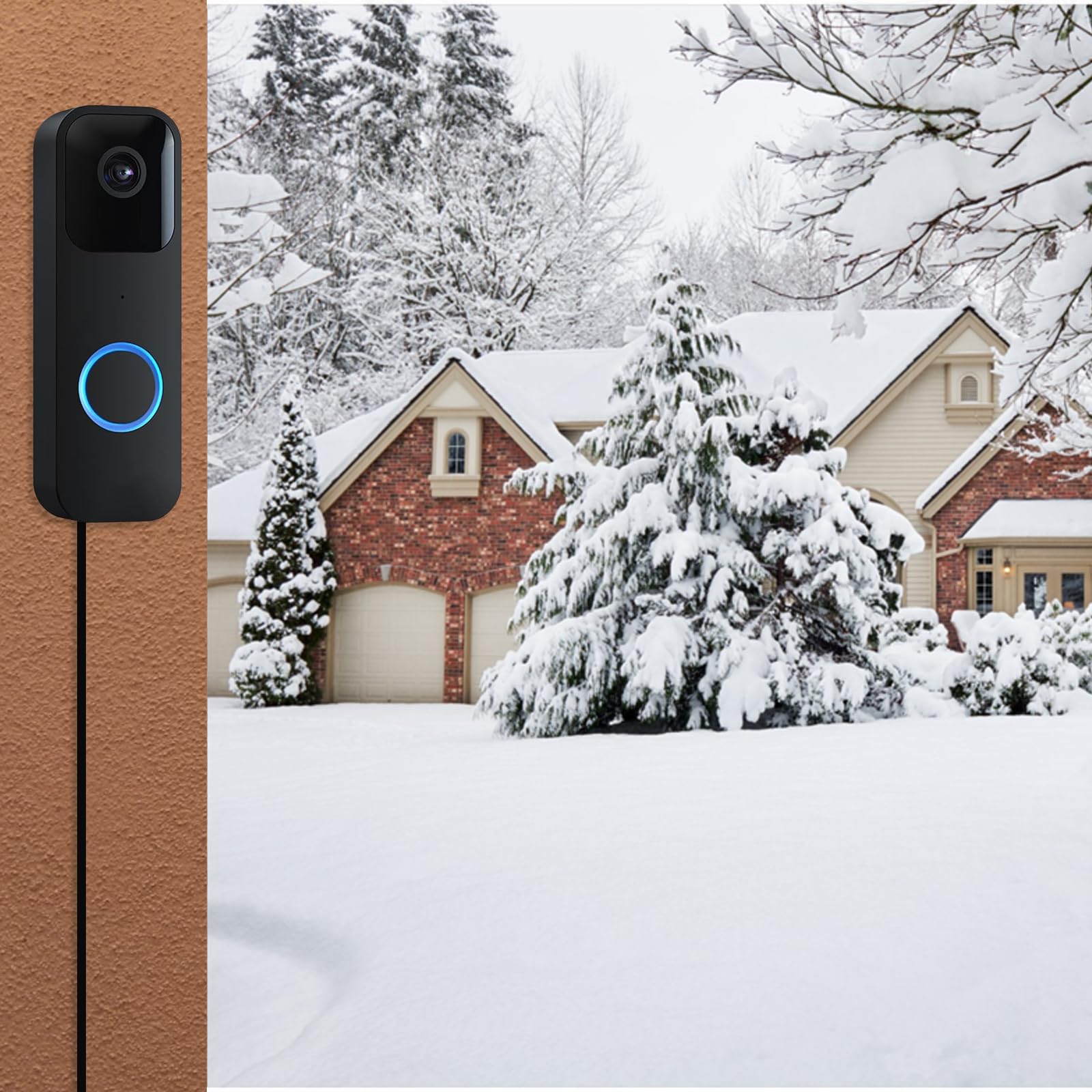 Uyodm 20Ft/6M Charging Cable Power Adapter Designed For Blink Video Doorbell (Replace Battery), Blink Outdoor 4 (4Th Gen) & Xt3,