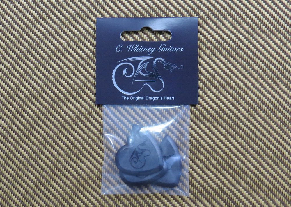 Original Dragon'S Heart Guitar Pick   1000 Hours Of Durability, 2.5Mm Thickness, Three Pack