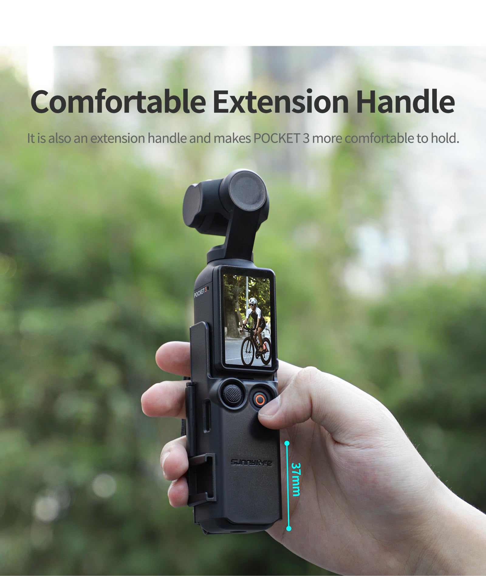 Liboqiao Hand Band For Osmo Pocket 3 Protective Case Lanyard Expansion Frame Pocket 3 Extension Handle Cover, For Dji Osmo Pocke
