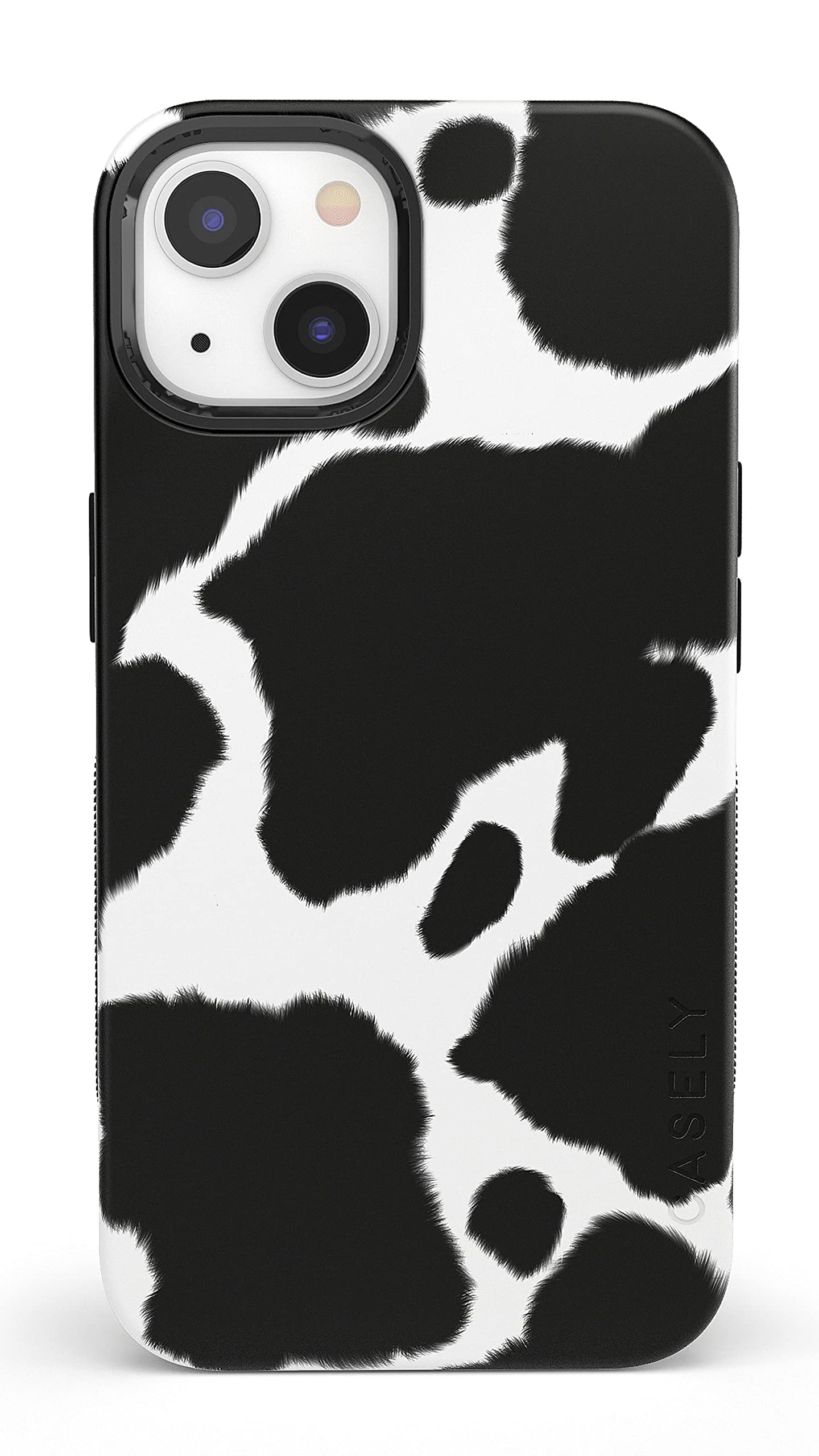 Casely Iphone 13 Case | Compatible With Magsafe | Current Mood | Cow Print Case
