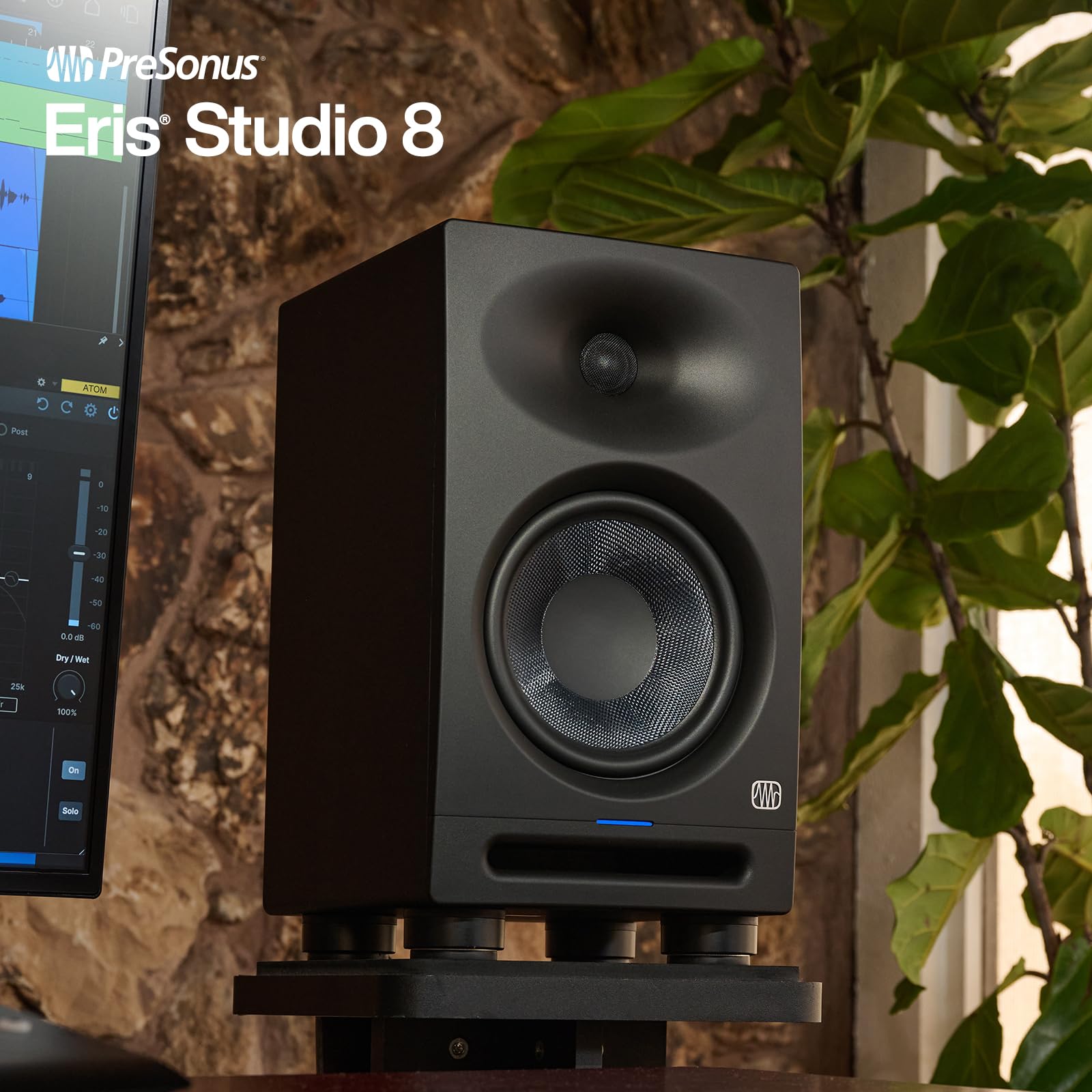 Presonus Eris Studio 8 8 Inch 2 Way Active Studio Monitors With Ebm Waveguide