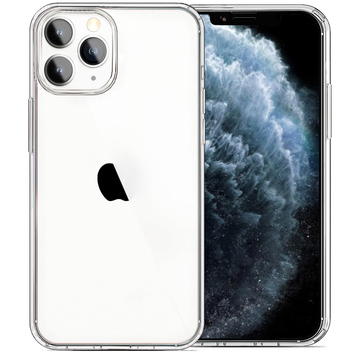 Jjgoo Compatible With Iphone 11 Pro Max Case Clear, Transparent Soft Shockproof Protective Slim Thin Bumper Cover Phone Case  6.
