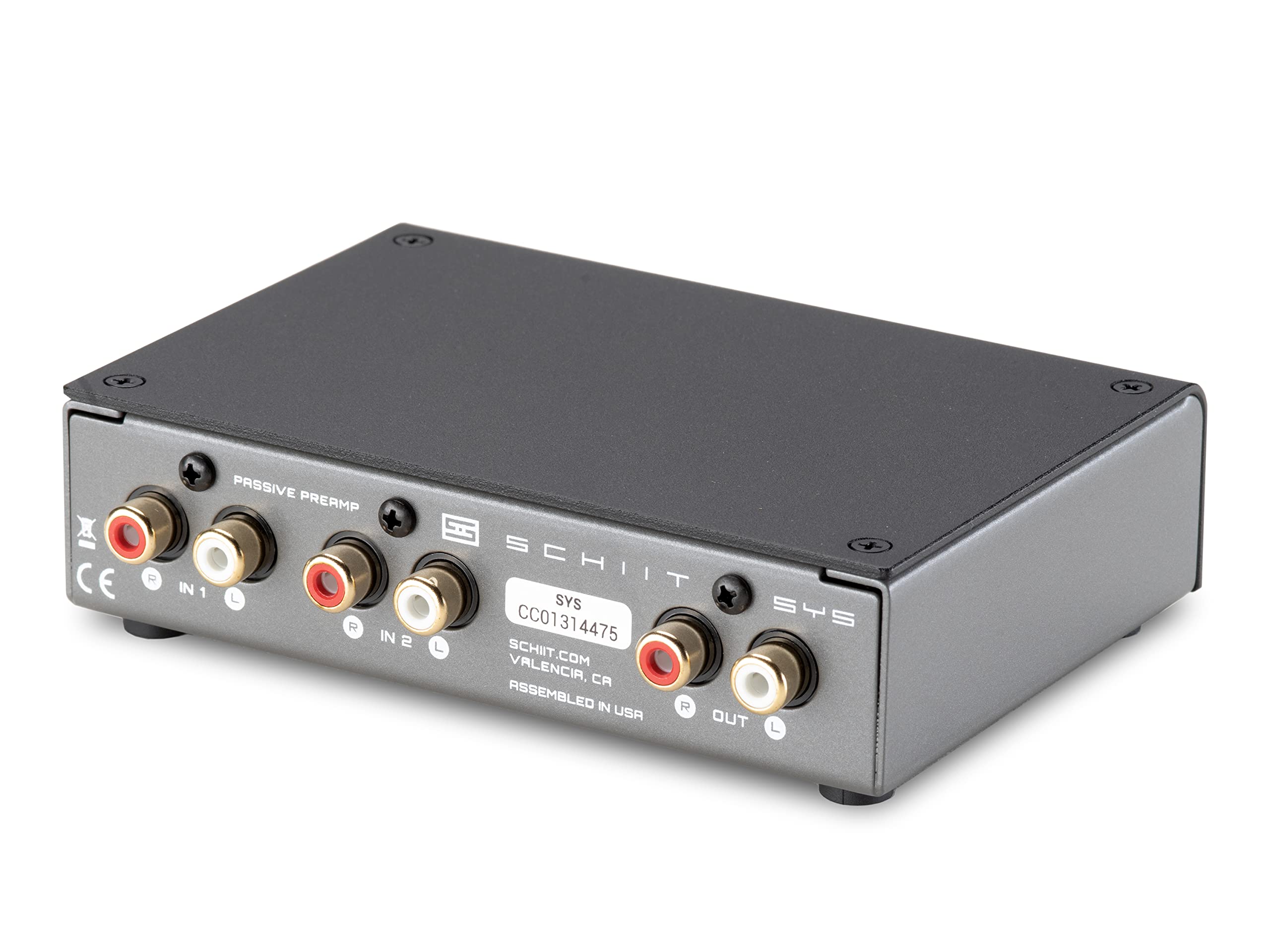 Schiit Sys Passive Preamp Volume Control And 2 Input Switch (Black)