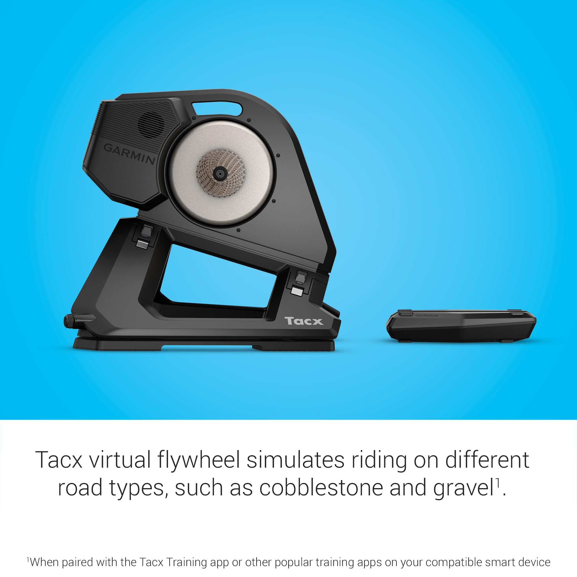 Garmin Tacx Neo 3M Smart Trainer, Multidirectional Movement, Realistic Ride Fee