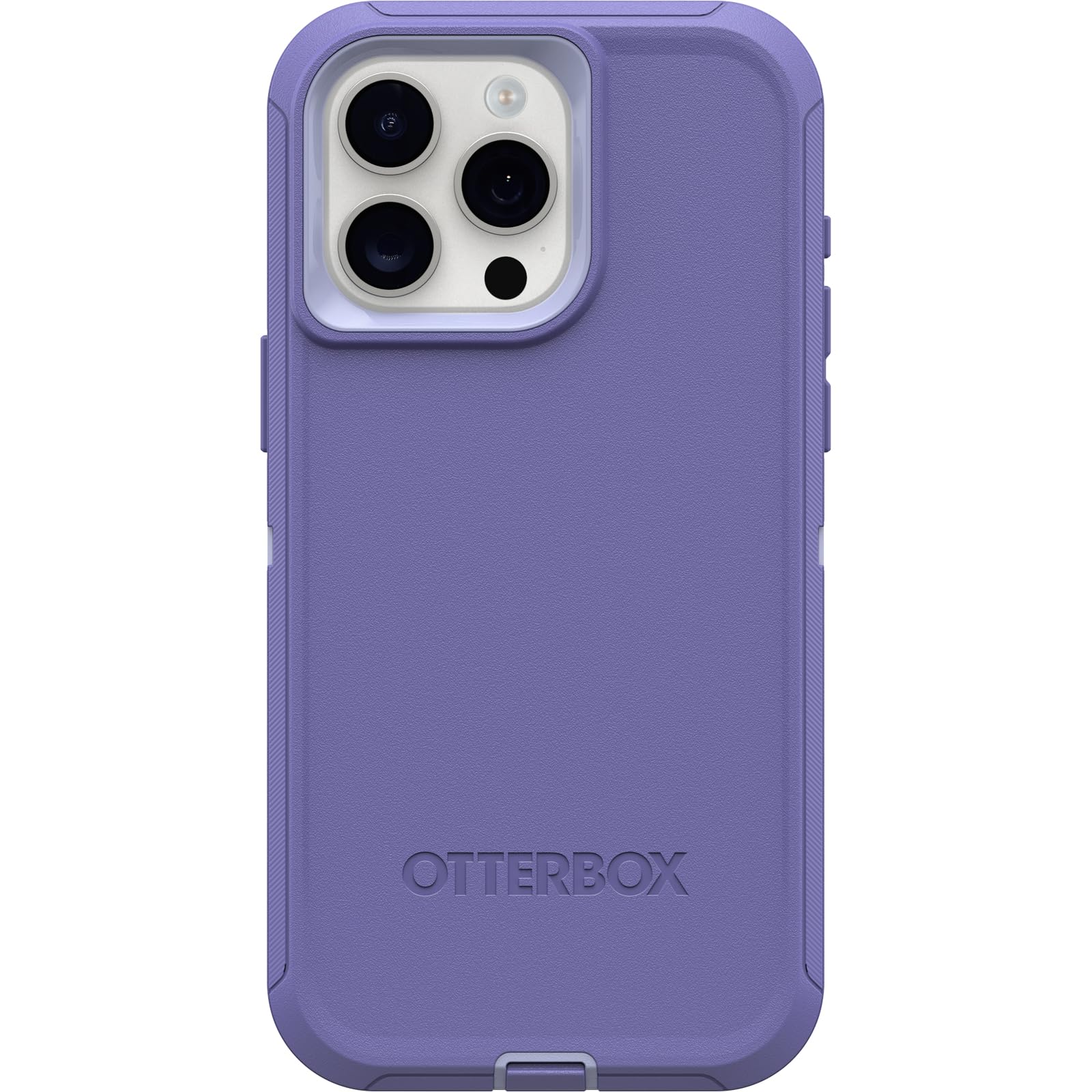 Otterbox Iphone 15 Pro Max (Only) Defender Series Case   Mountain Majesty (Purple), Screenless, Rugged & Durable, With Port Prot