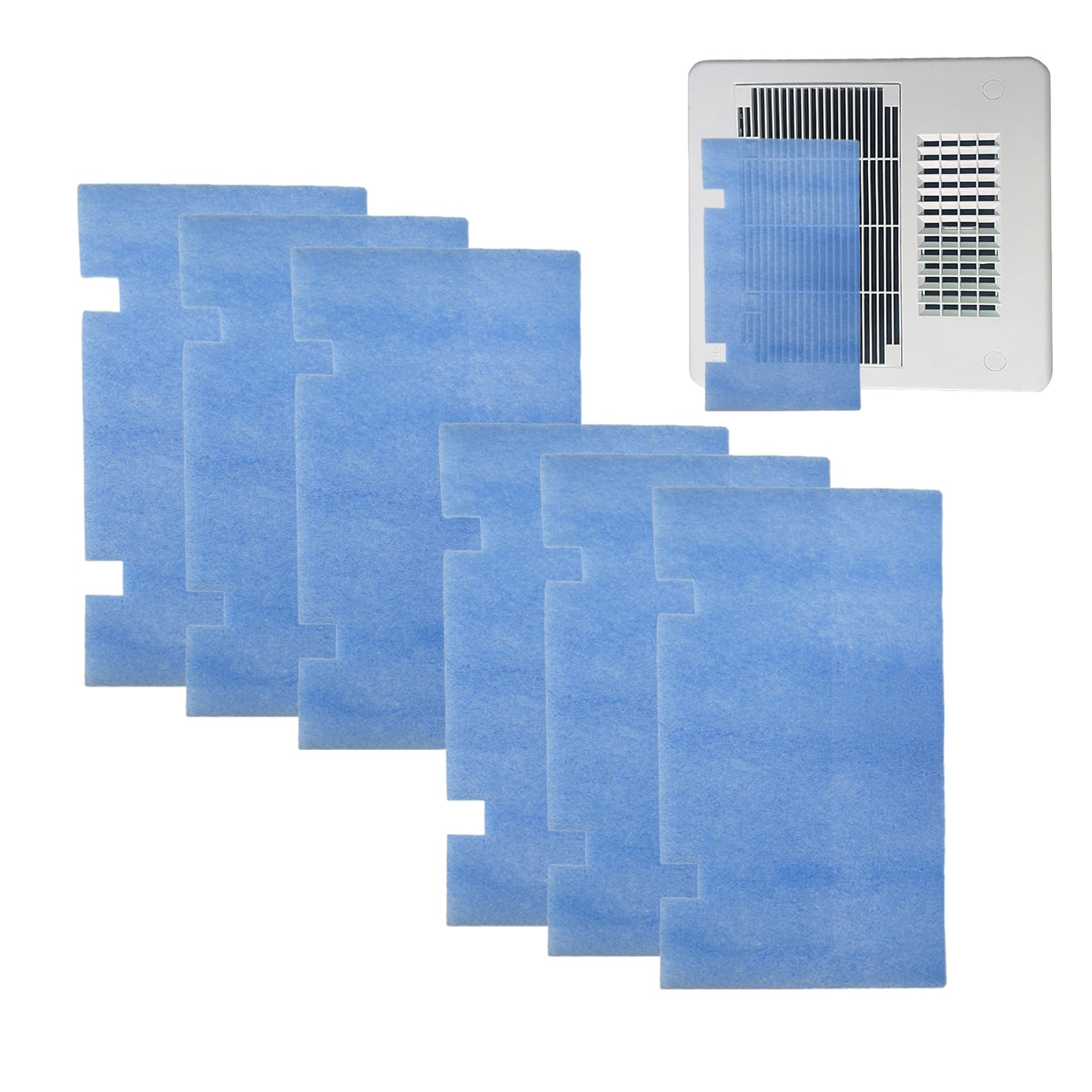 PUREBURG Replacement RV AC Filter Compatible with Dometic Air Grille 7.5   x14    Air Conditioner, Pack of 6