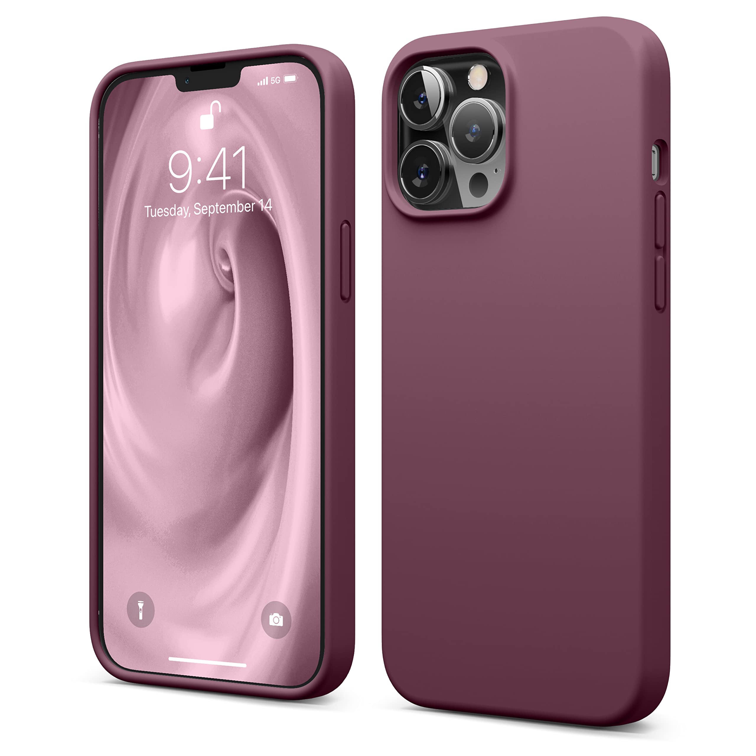 Elago Liquid Silicone Case Compatible With Iphone 13 Pro Max (6.7 Inch),Premium Silicone,Full Body Protection   3 Layer Shockpro