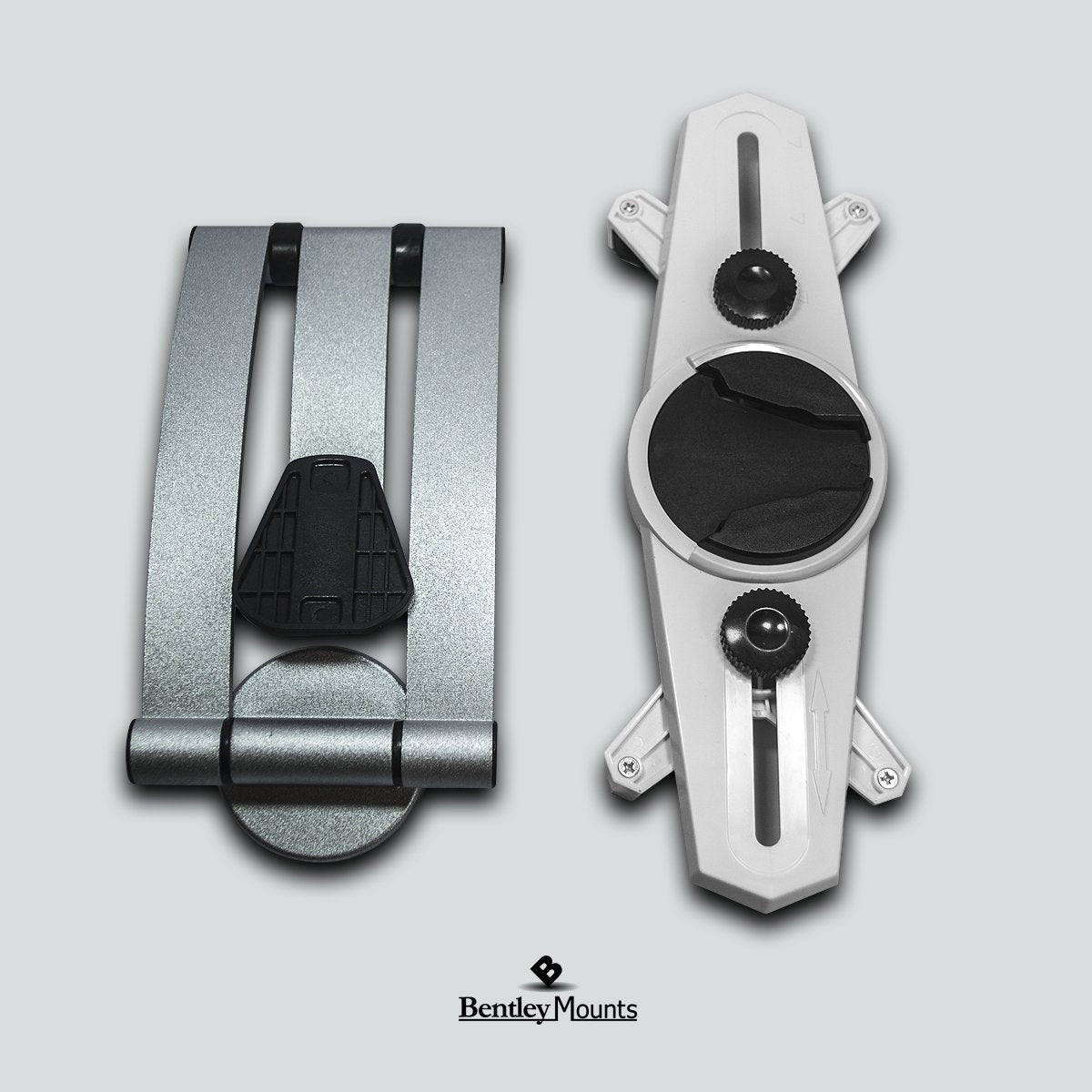 Matney Universal Tablet Wall Mount Holder   Adjustable Swivel Arm 360 Rotating Hands Free Flexible Viewing   Fits 2.25'' To 11''