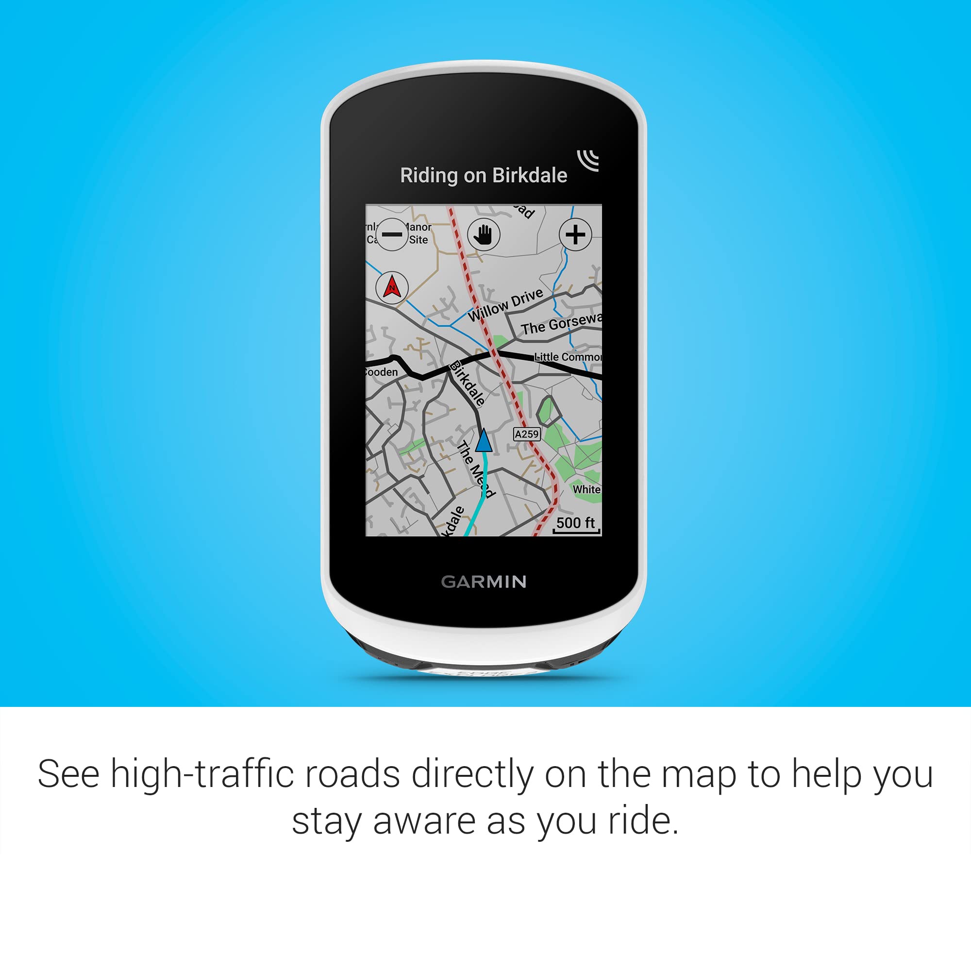 Garmin Edge Explore 2, Easy To Use Gps Cycling Navigator, Ebike Compatibility, Maps And Navigation, With Safety Features