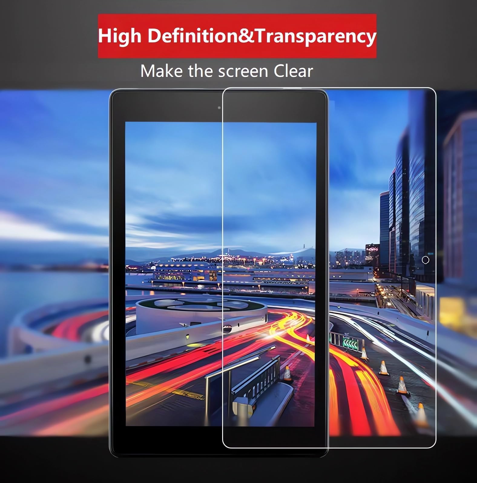 Maomini [ 2 Pack] Tempered Glass Screen Protector For Kindle Scribe 10.2 Inch 2024 2022 Release (Clear, 10.2 Inch Scribe 2024/20