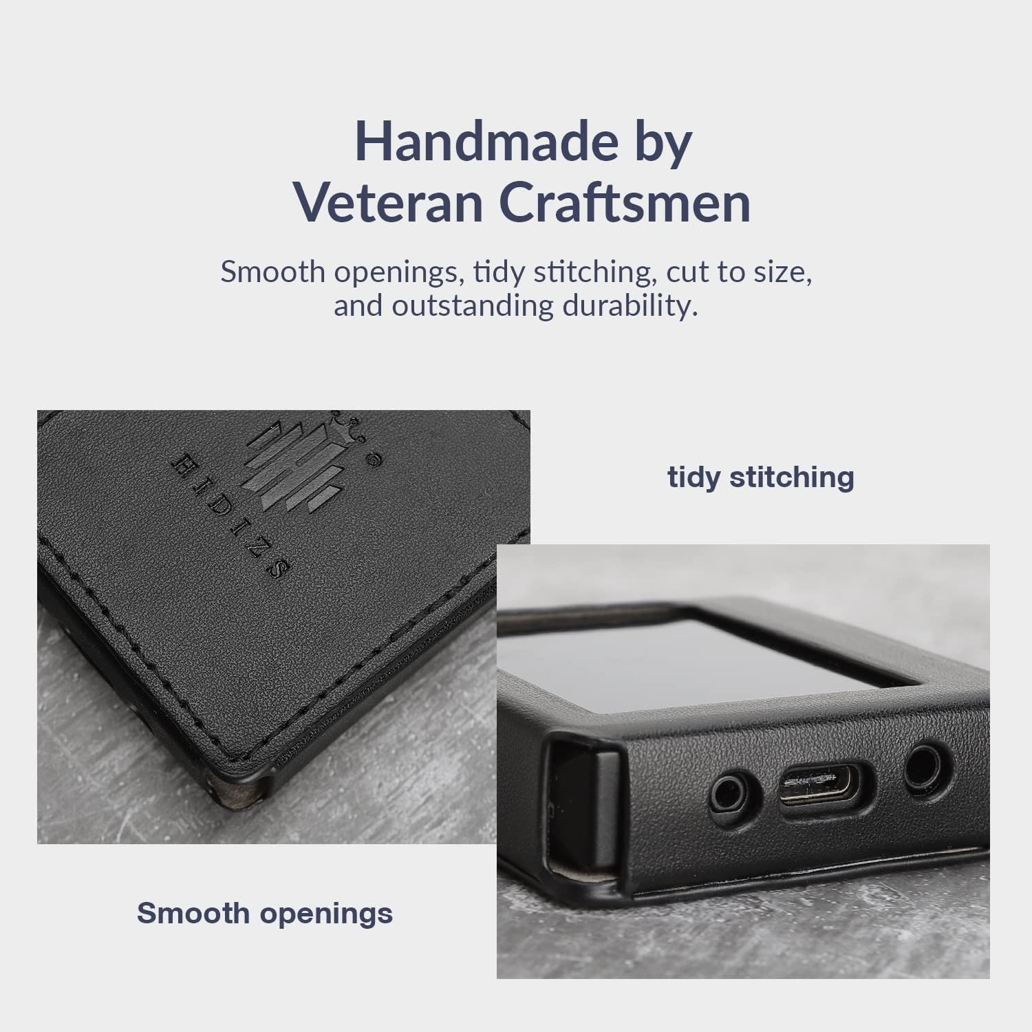 Hidizs Ap80 Pro X Leather Case, Custom Made For Ap80 Pro X&Ap80 Pro Portable Balanced Lossless Mqa Music Player(Blue)