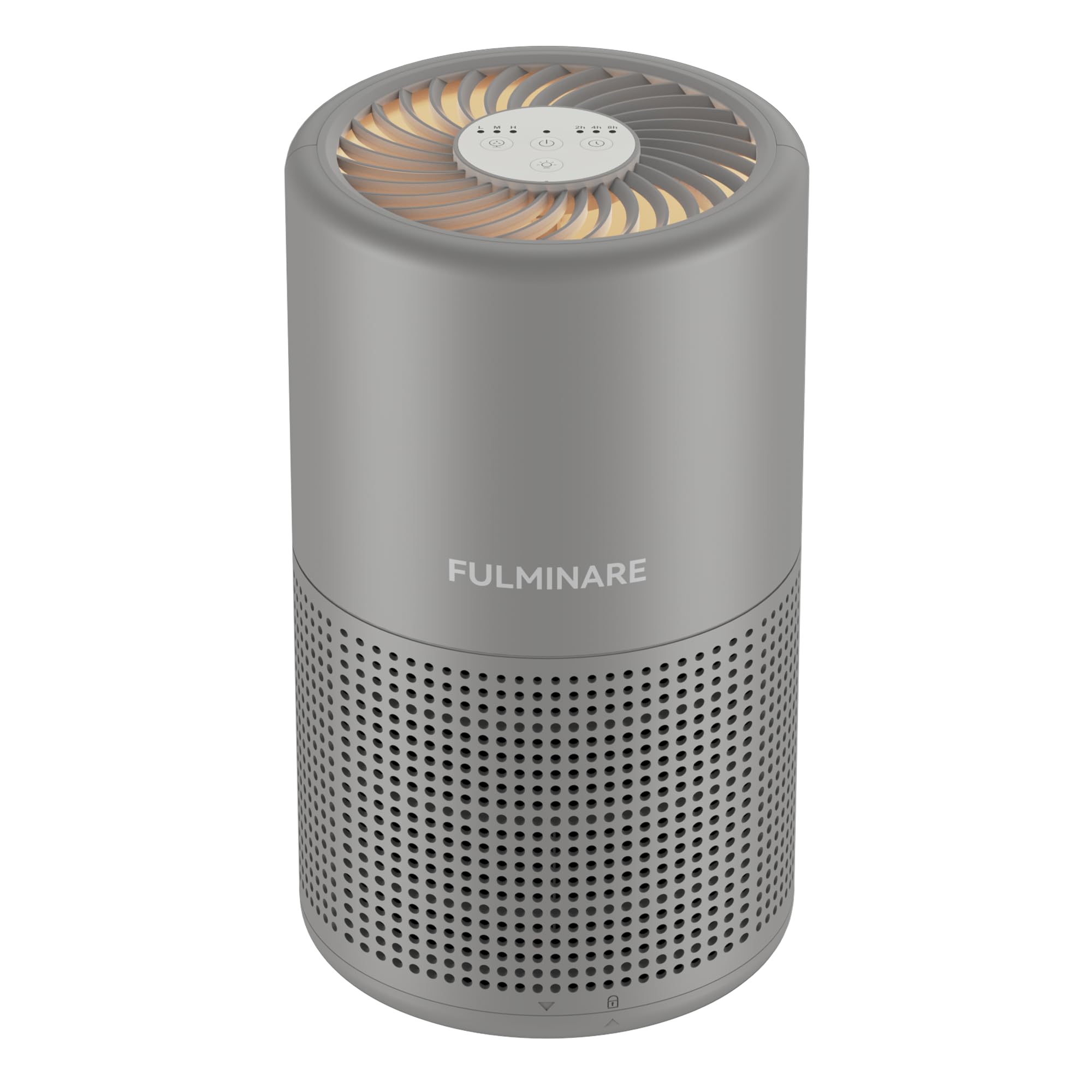 FULMINARE Air Purifiers for Bedroom H13 True HEPA Air Filter, Quiet Air Cleaner With Night Light, Portable Small Air Purifier fo