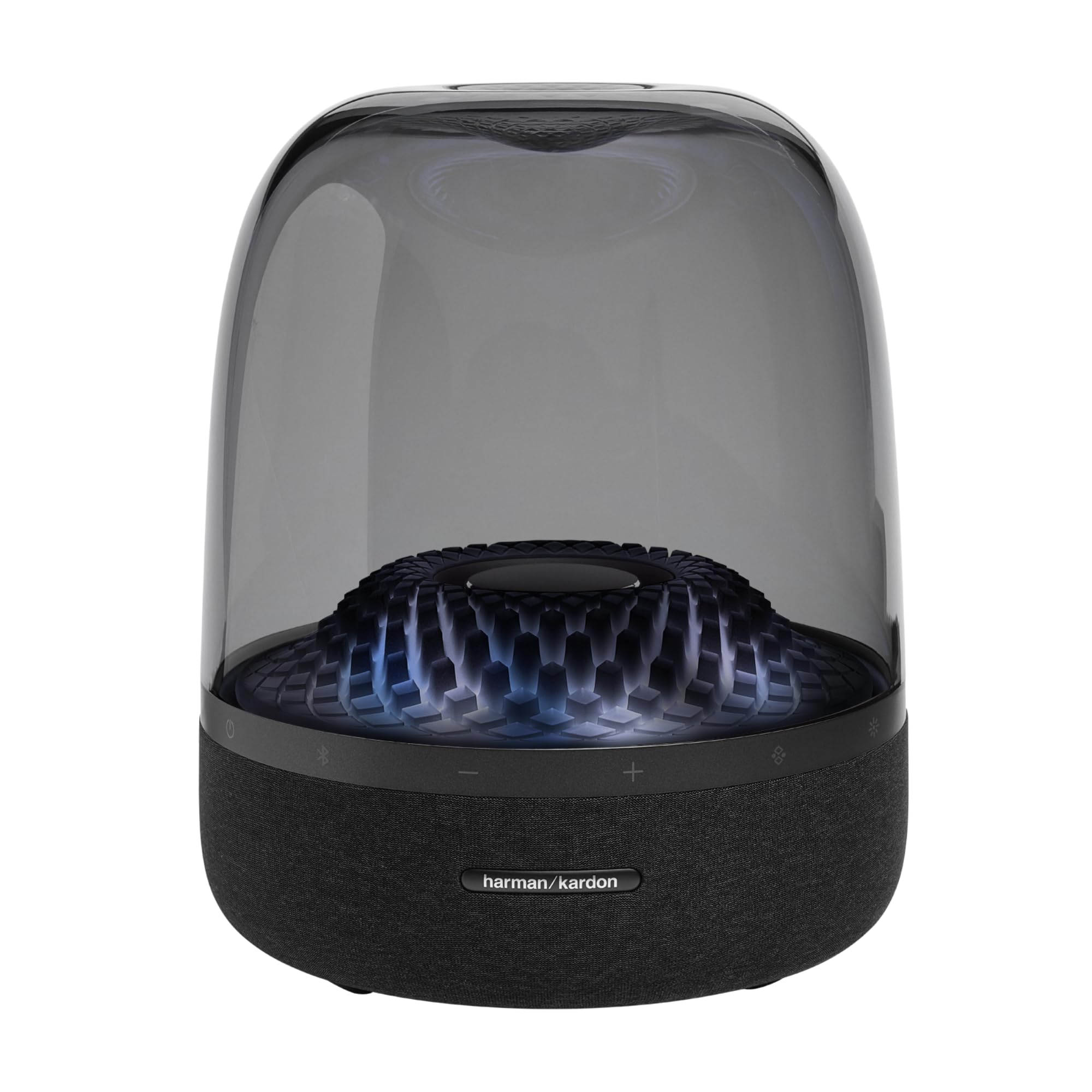 Harman Kardon Aura Studio 4  Bluetooth Home Speaker  Superior Sound Performance  5 DiamondEffect Lighting Themes  Made with