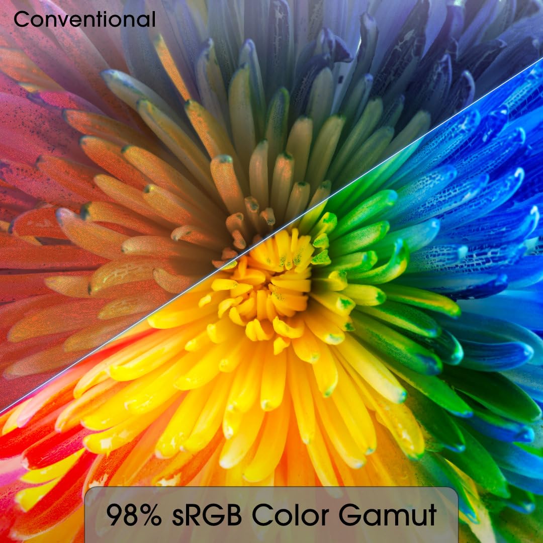 Nowco New_Sceptre_C248W 24'' Curved 75Hz Gaming Led Monitor Full Hd 1080P Hdmi Vga Speakers, Vesa Wall Mount Ready Metal Black,