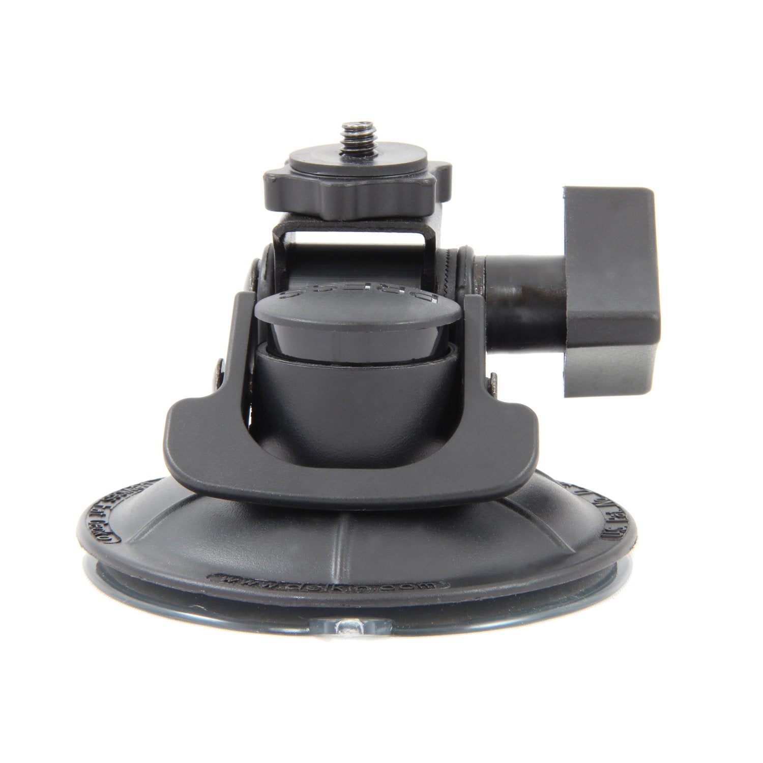Delkin Devices Fat Gecko Stealth Suction Camera Mount (Ddmount Stealth), Matte Black