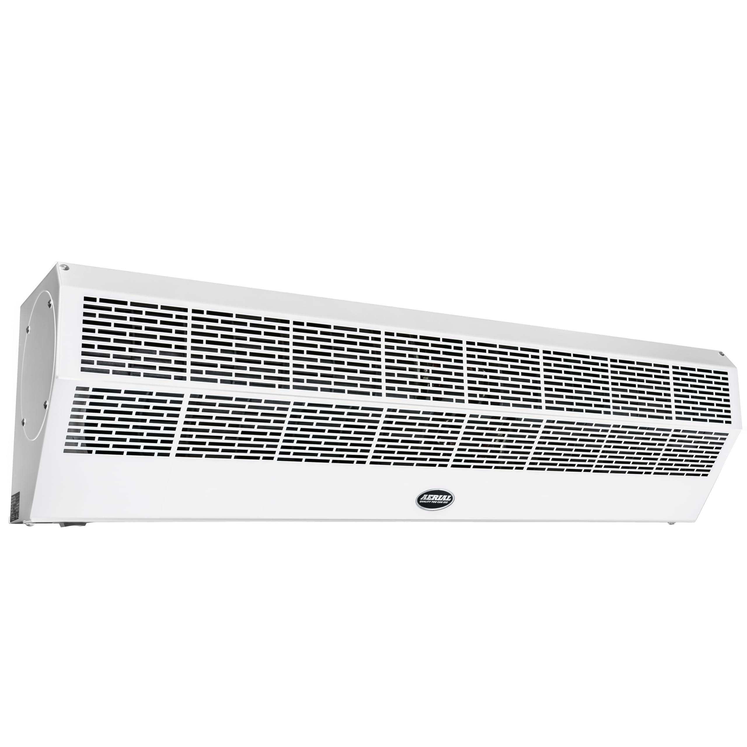 Durasteel Wall Mounted Air Curtain Fan   White 40 Inch Air Door   Ul Certified Heavy Duty   Commercial Super Power Indoor Over D
