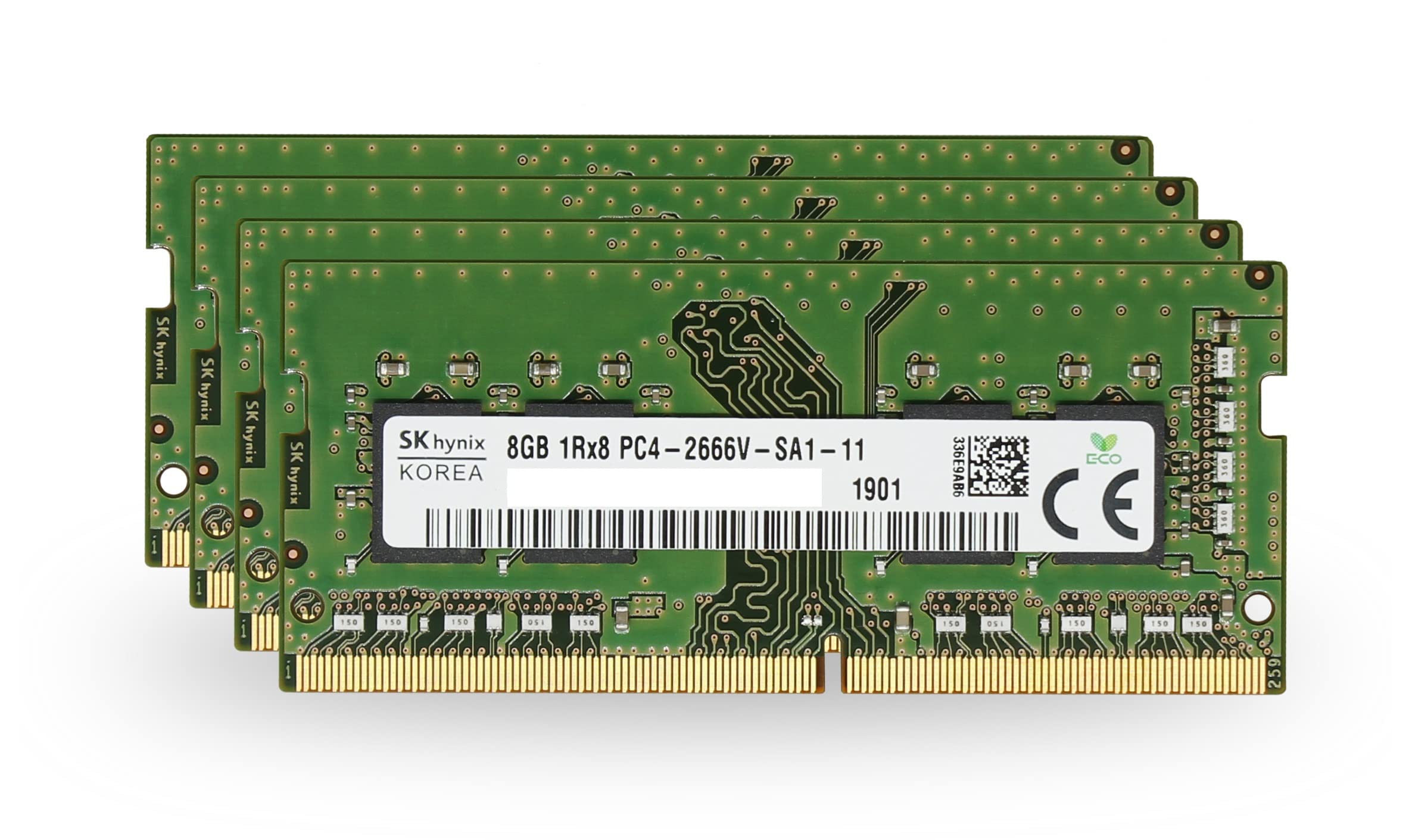 Factory Original 32Gb (4X8Gb) Memory Upgrade For 2019 & 2020 Apple Imac 27'' W/Retina 5K Display Ddr4 2666Mhz Pc4 21300 Sodimm 2