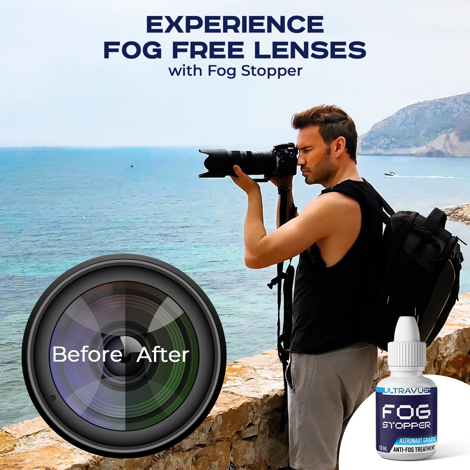 Ultravues Ultimate Camera Lens Cleaning Kit  Camera Lens Cleaner, Lens Pen, Fog Stopper, And Microfiber Cloths   Camera Cleaning