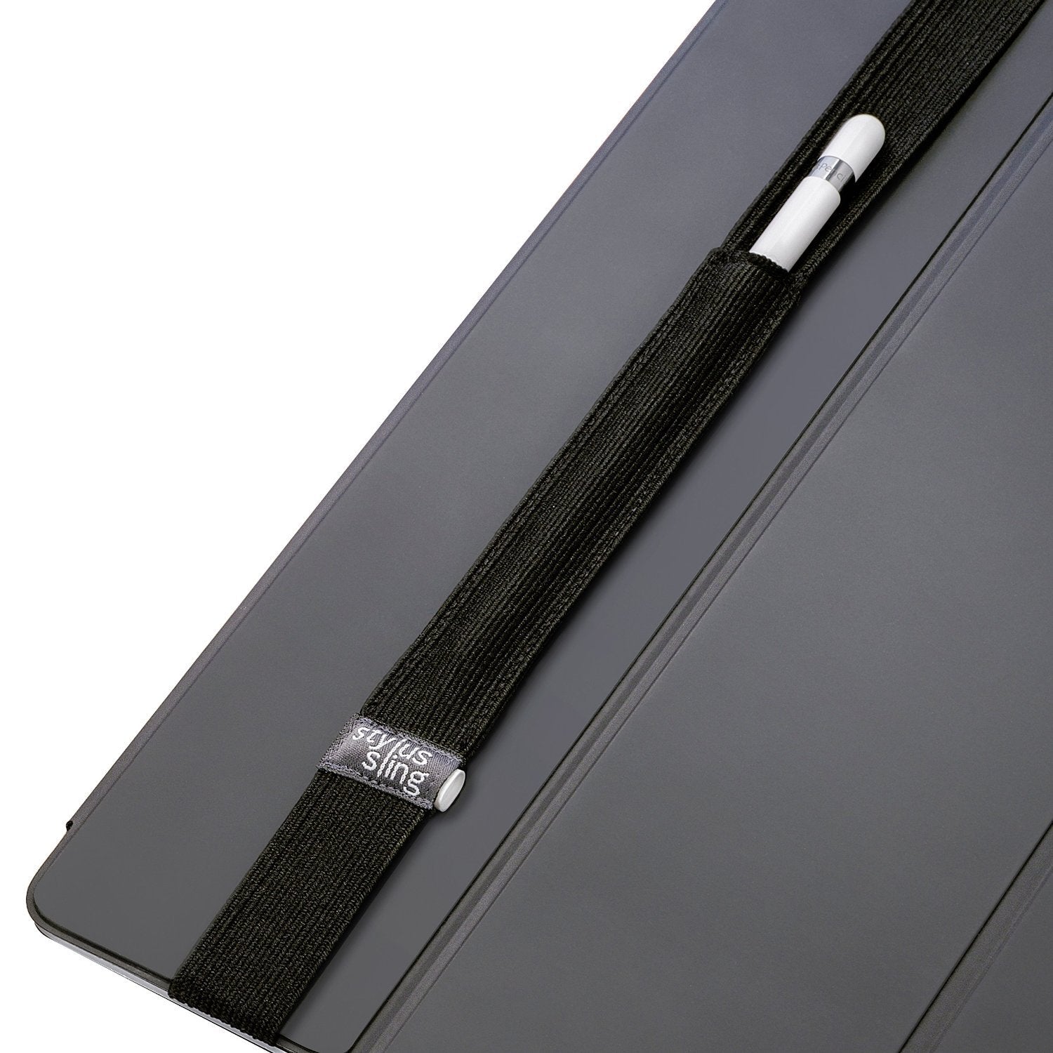 Stylus Sling Pencil Holder with USB Adapter Pocket for Apple Pencil (1st and 2nd Gen) - Compatible with iPad Pro 11/10.5/9.7 & i