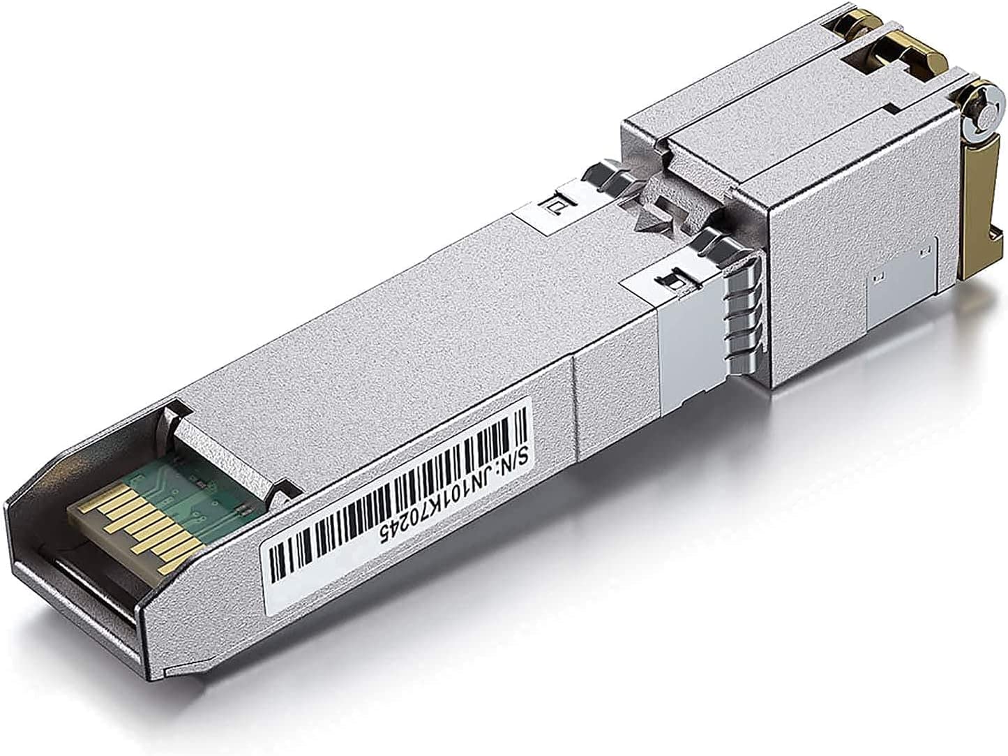 10Gtek 80 Meter, 10Gbase T Sfp+ To Rj45 Transceiver, Rj45 To Sfp+ Copper Ethernet Cat.6A Module, For Cisco Sfp 10G T 80, Ubiquit