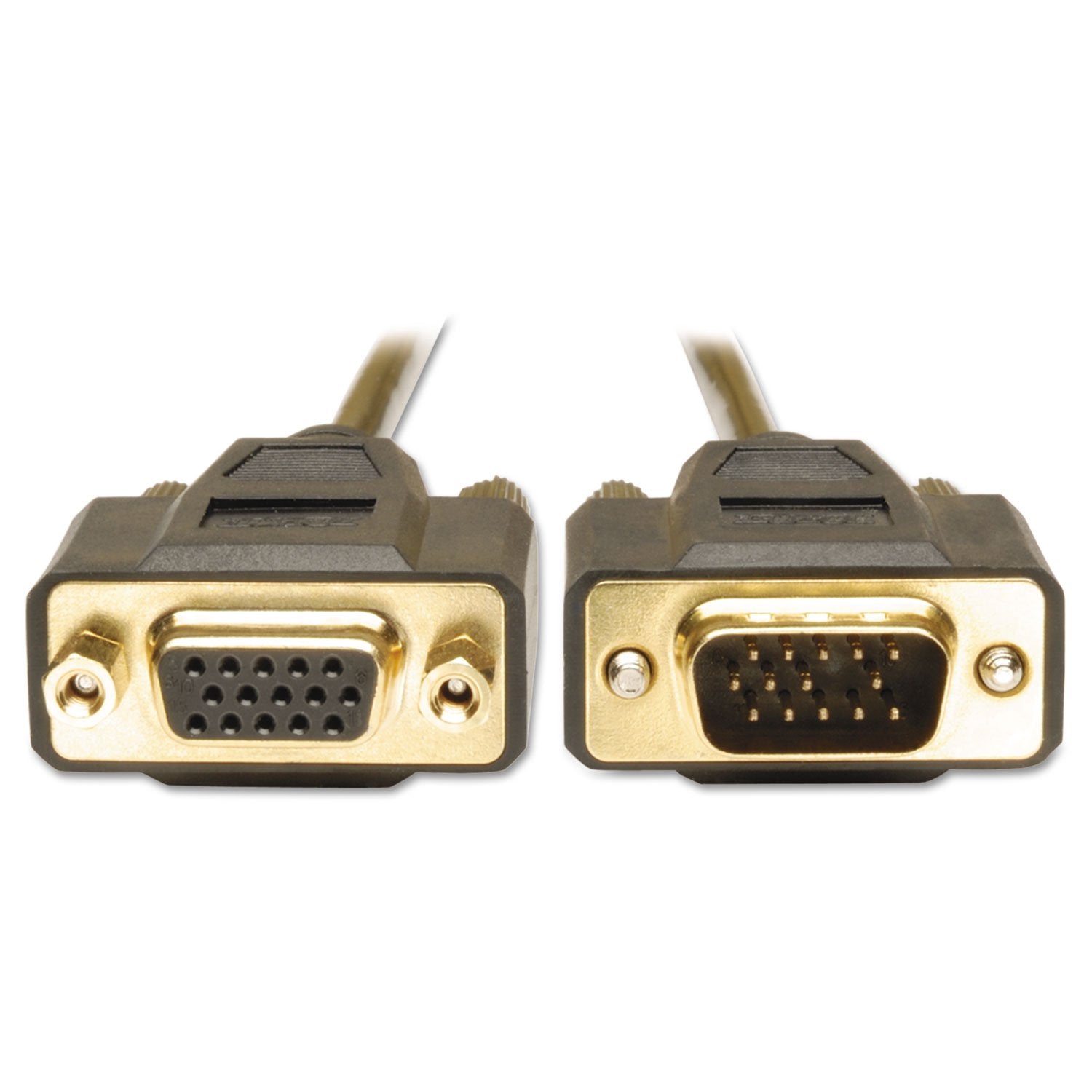 Eaton Tripp Lite Series Vga Monitor Extension Cable, 640X480 (Hd15 M/F), 6 Ft. (