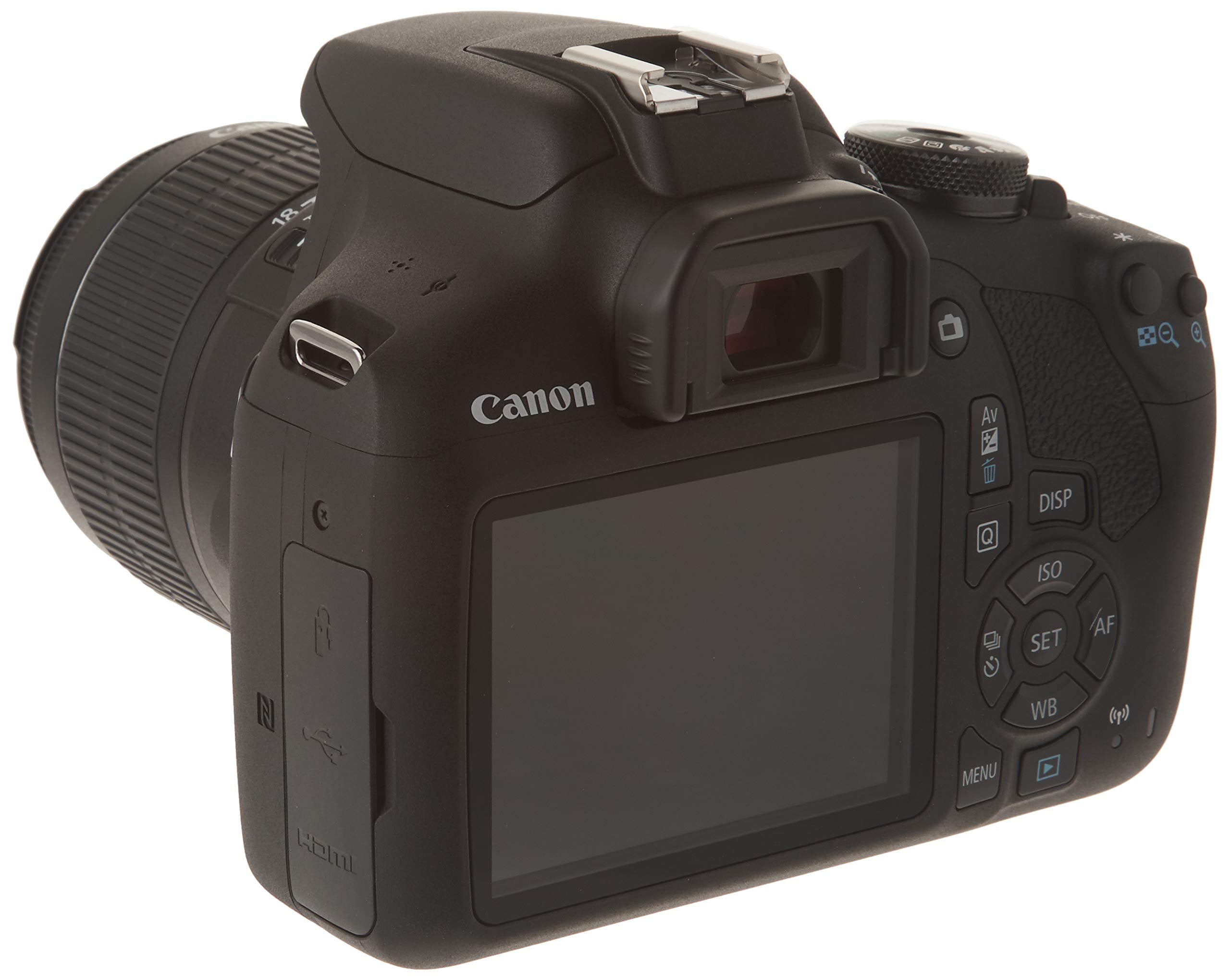 Canon Eos Rebel T7 18-55Mm Dc Iii Kit With Full Hd Video Wi-Fi And Nfc Kit