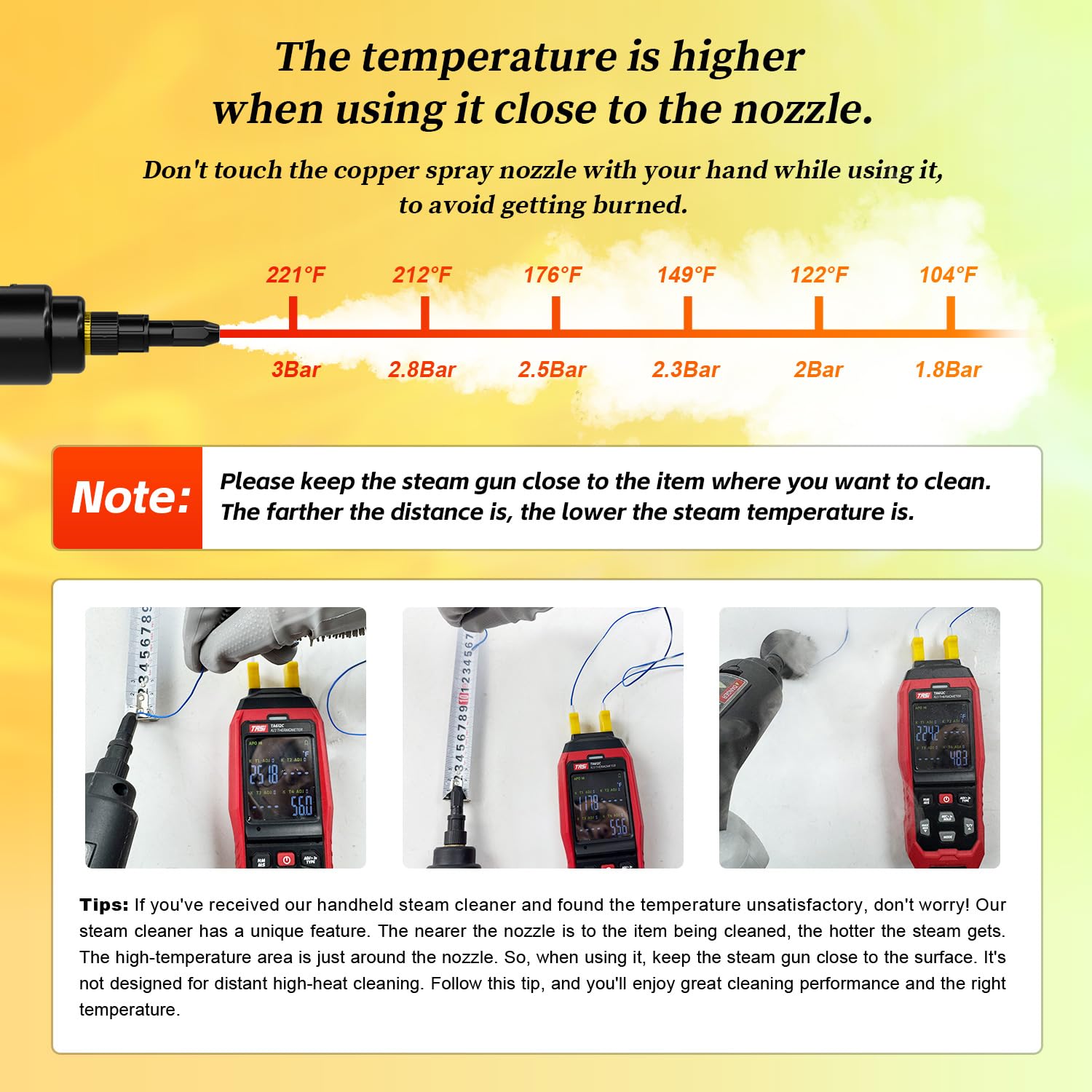 Steam Cleaner,2500W Steamer For Cleaning,15S Heat Up,1.6L Tank,3 Level Adjustable Handle,Portable Steamer For Cleaning With 14Pc