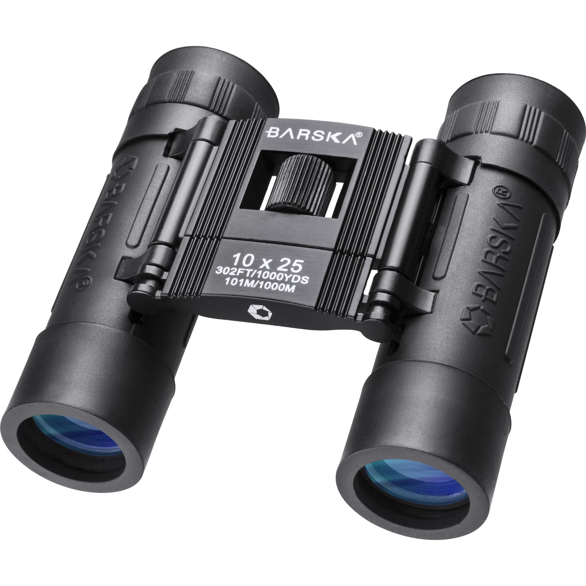 Barska Lucid View 10X25 Compact Binoculars (Blue Lens)