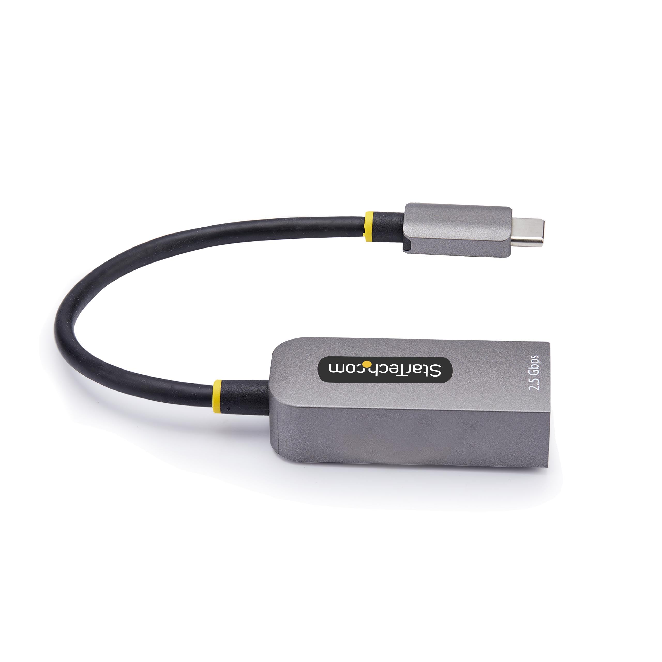 Startech.Com 2.5Gbe Usb C To Ethernet Adapter, Nbase T Nic, Usb 3.0 Type C 2.5/1G Multi Speed Network, Thunderbolt Compatible
