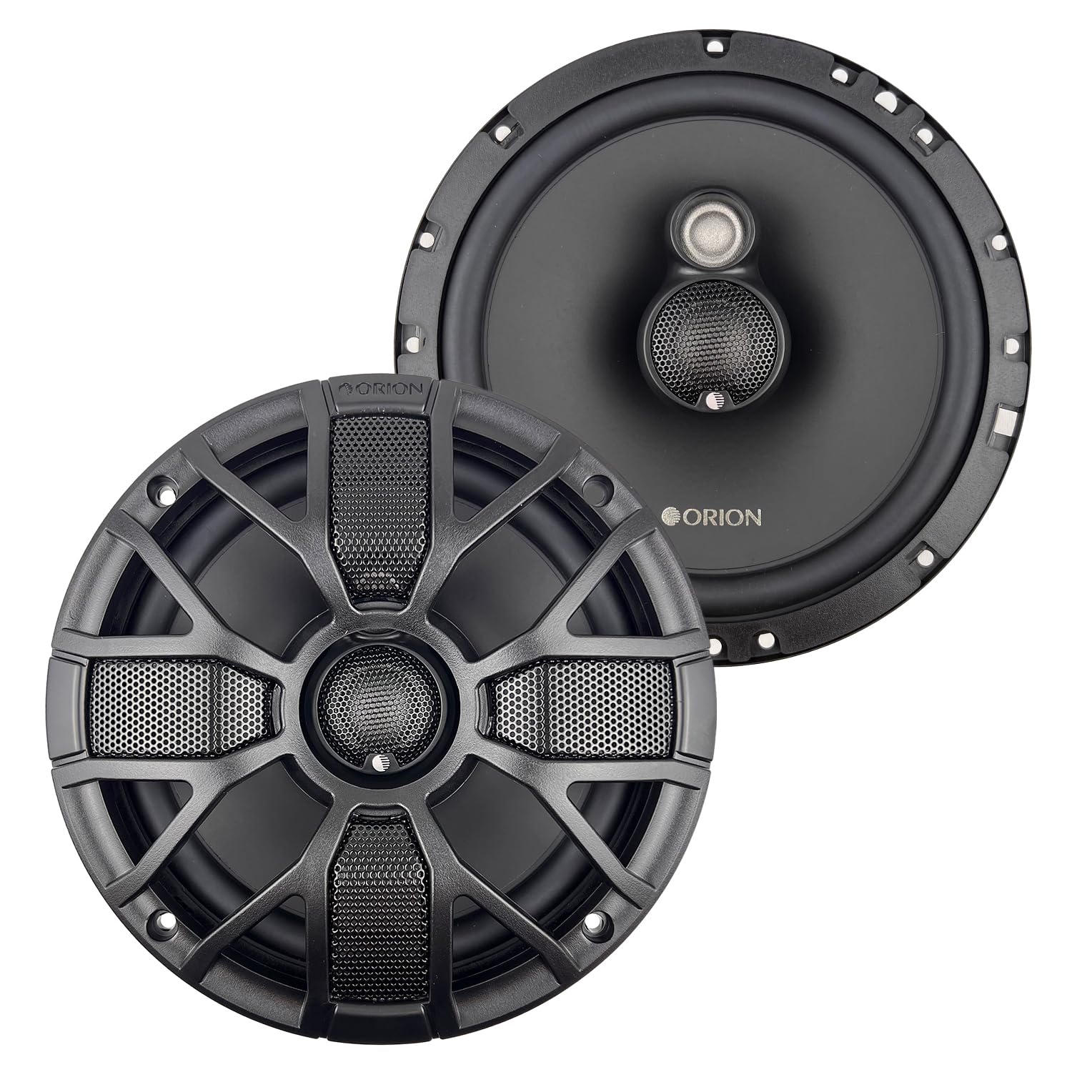 Orion Xtr65.3 4 Ohms 6.5    3 Way Coaxial Speaker 75 Watts Rms 400 Watts Coaxial Car Audio Set Of 2 Speakers