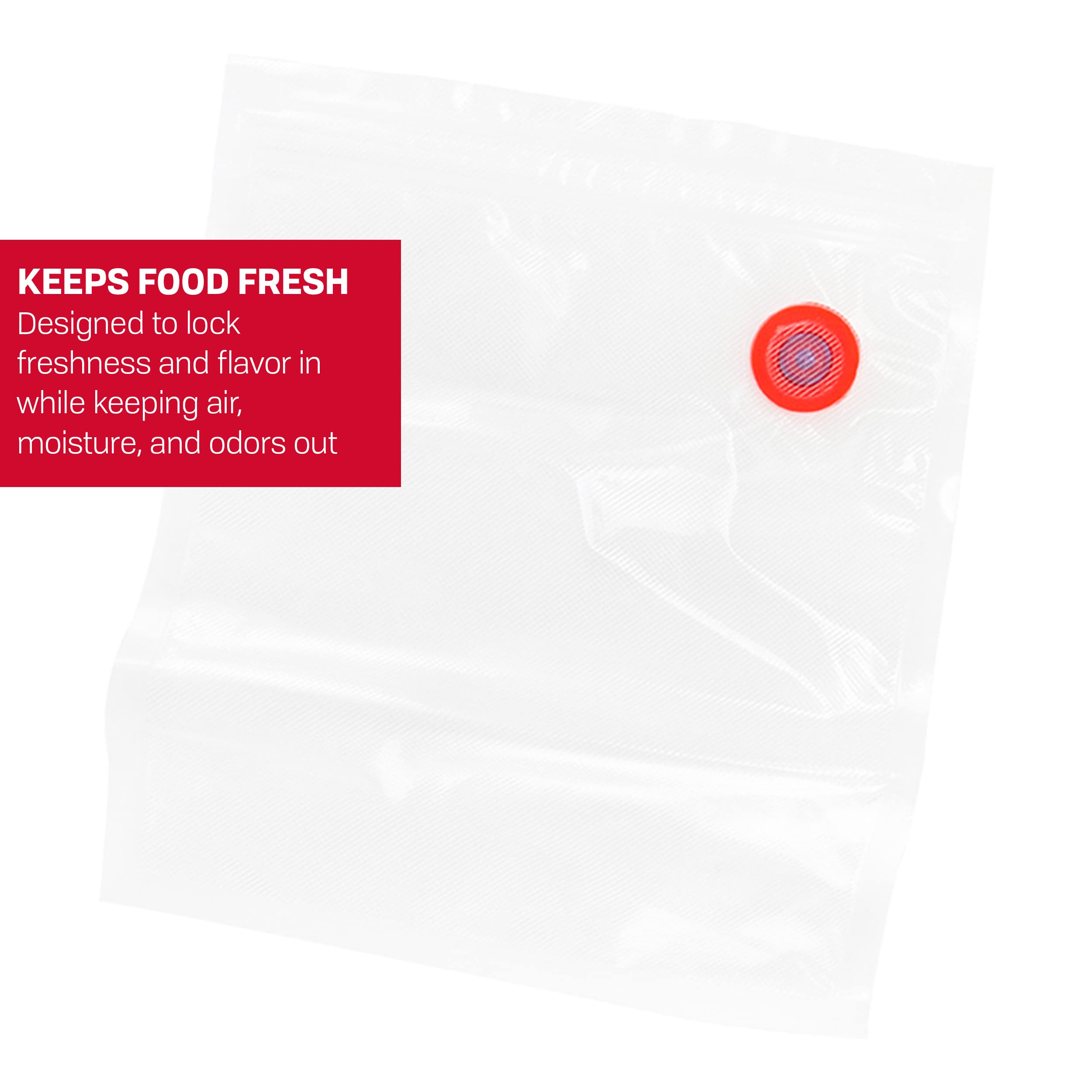 Nesco Vs 10Hb 8' X 9' Vacuum Sealer Bags 24 Count For Use With Nesco Handheld Vacuum Sealer