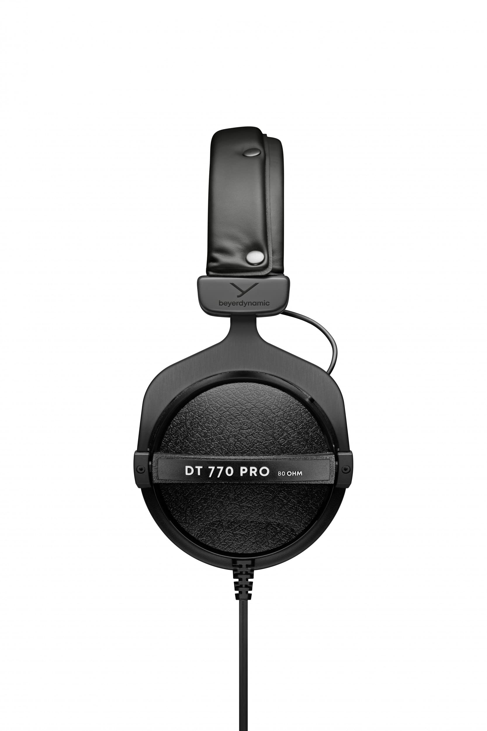 Beyerdynamic Dt 770 Pro 80 Ohm Over-Ear Studio Headphones In Gray. Enclosed Design, Wired For Professional Recording And Monitor
