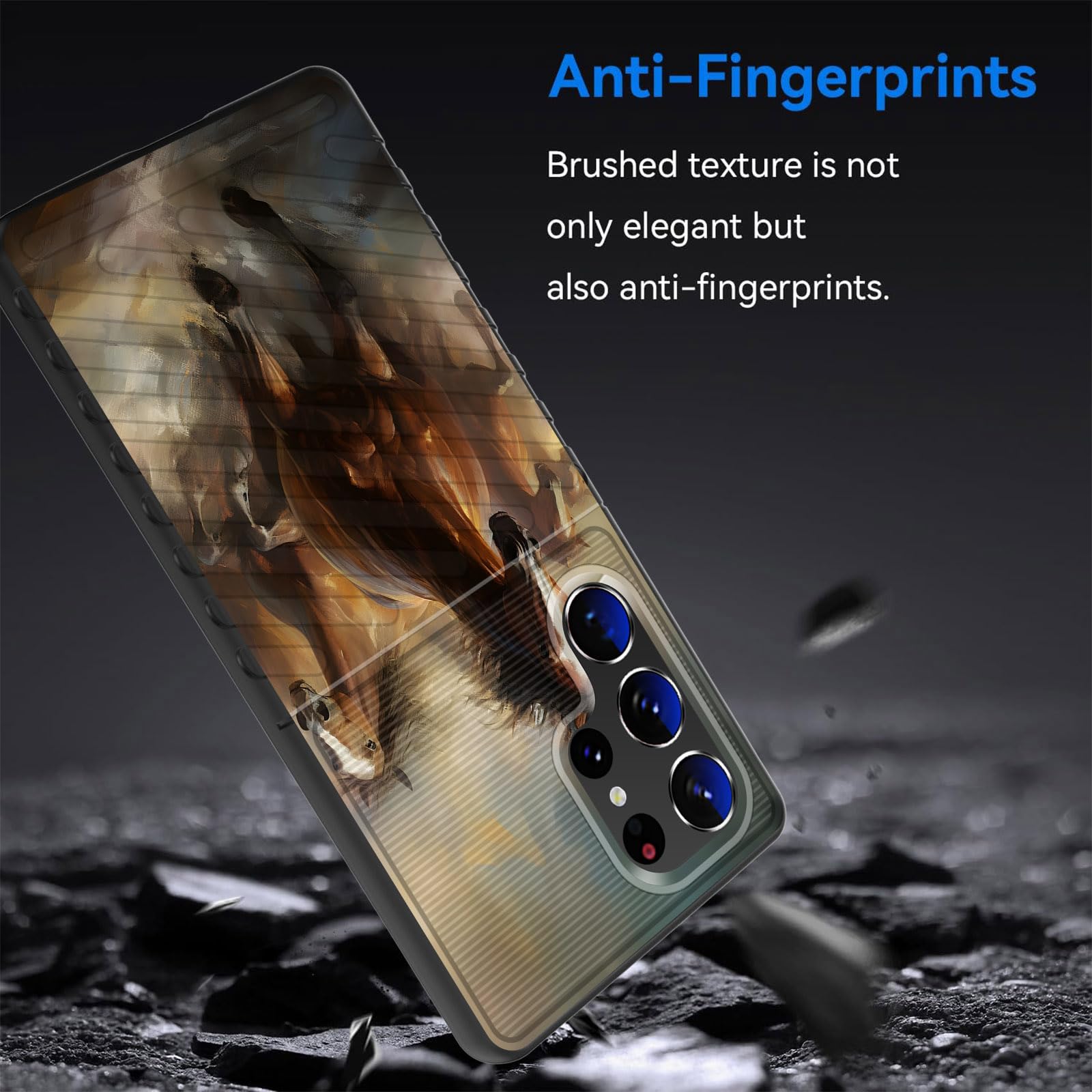 Efgwsder For Galaxy S25 Ultra Case,Shock-Absorption Flexible Tpu Rubber Protective Cell Phone Cover For Samsung Galaxy S25 Ultra