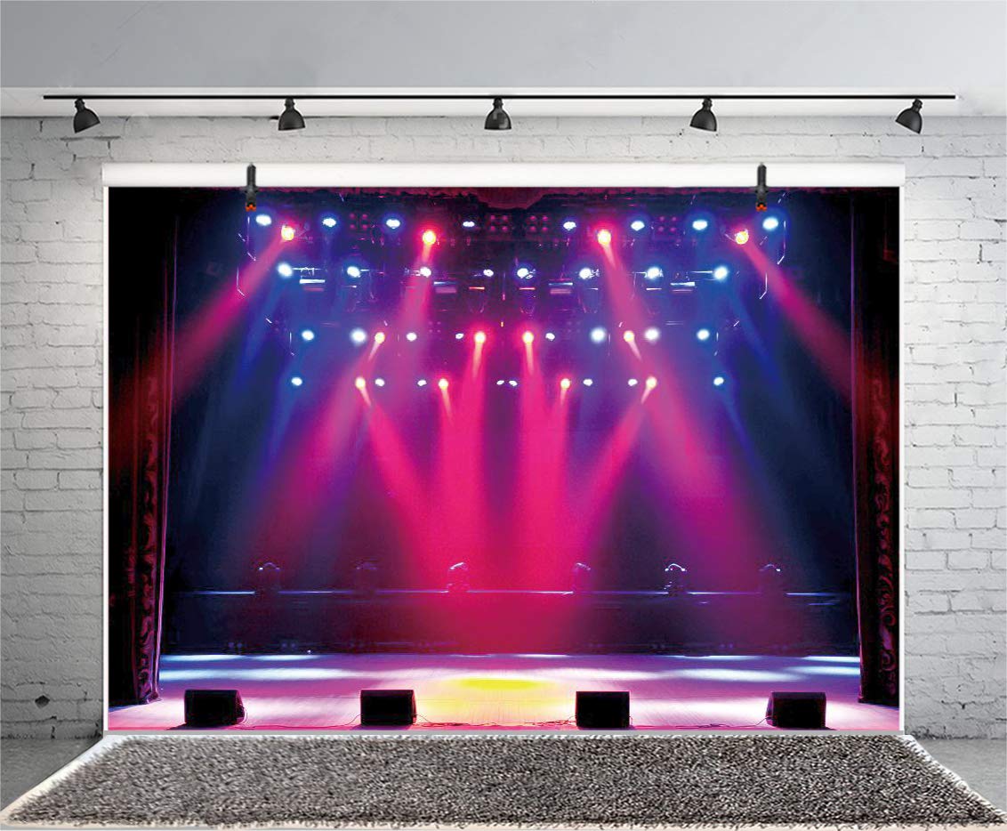 Yeele Vinyl Backdrop 10x8ft Stage Concert Photography Background Y2BK11842