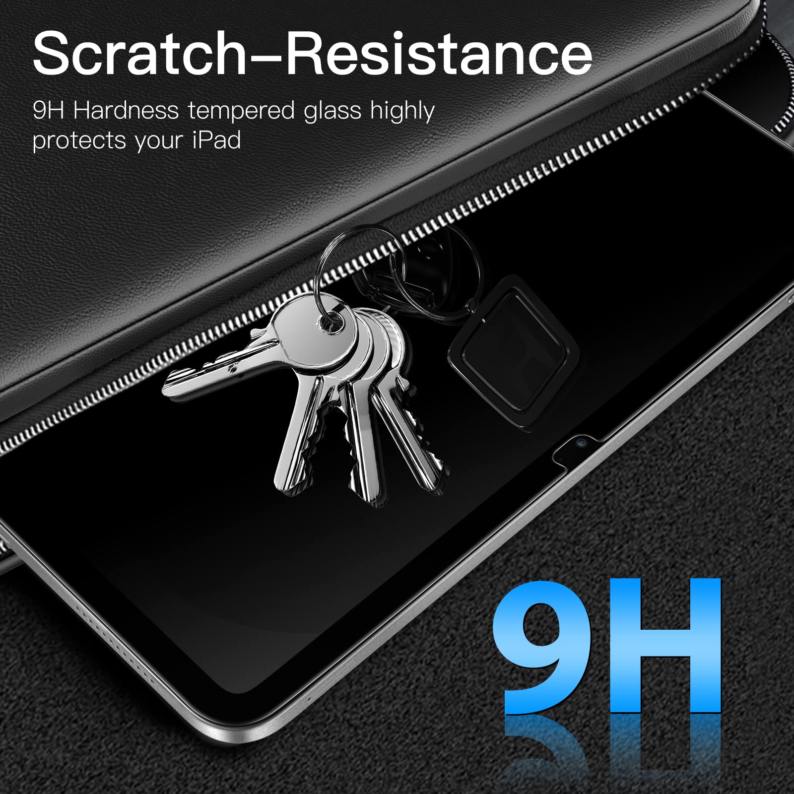 Jetech Privacy Screen Protector For Ipad 10 (10.9 Inch, 2022 Model, 10Th Generation), Anti Spy Tempered Glass Film