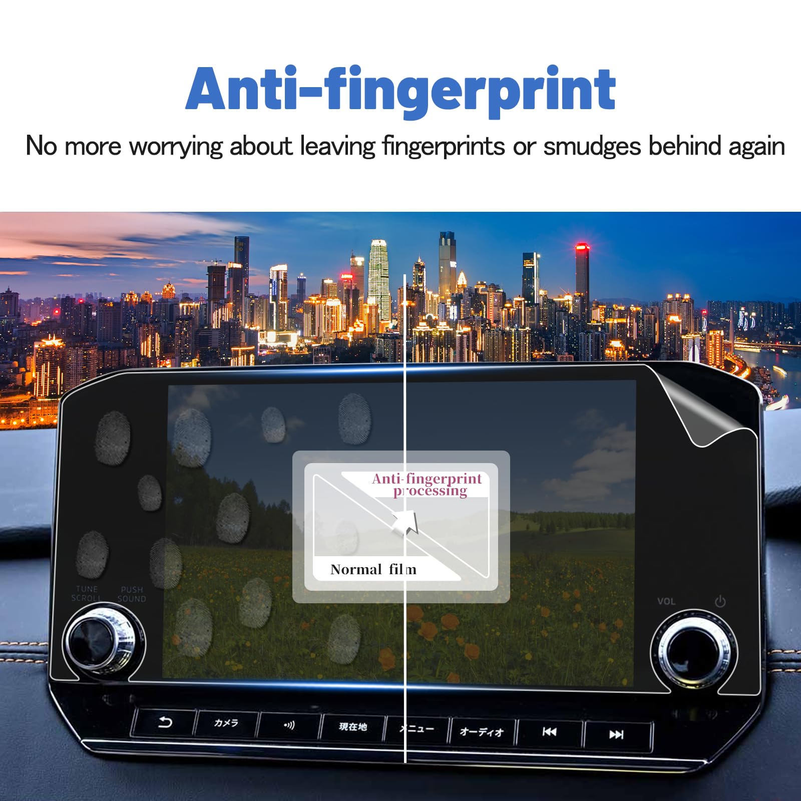 Shaohao For 2023 2024 Mitsubishi Outlander Screen Protector 9 Inch 2022 2023 2024 Outlander Se/Se Black Edition/Sel/Sel Black Edition/Black Edition 9' Touch Screen Outlander 2023 2024 Accessories 2Pcs