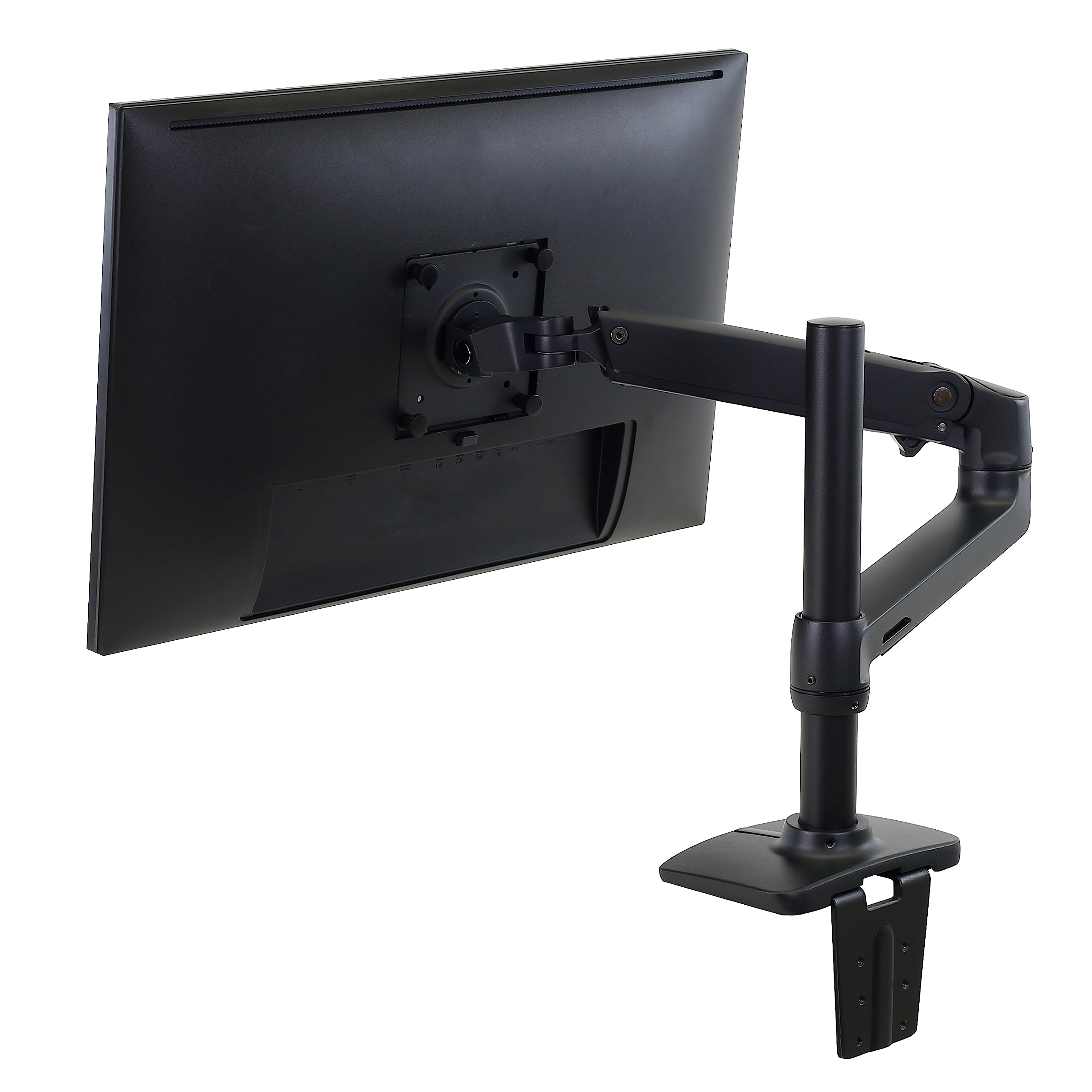 Ergotron � LX Premium Monitor Arm, Single Monitor Desk Mount � fits Flat Curved Ultrawide Computer Monitors up to 34 Inches, 7 to 25 lbs, VESA 75x75mm or 100x100mm � Tall Pole, Matte Black