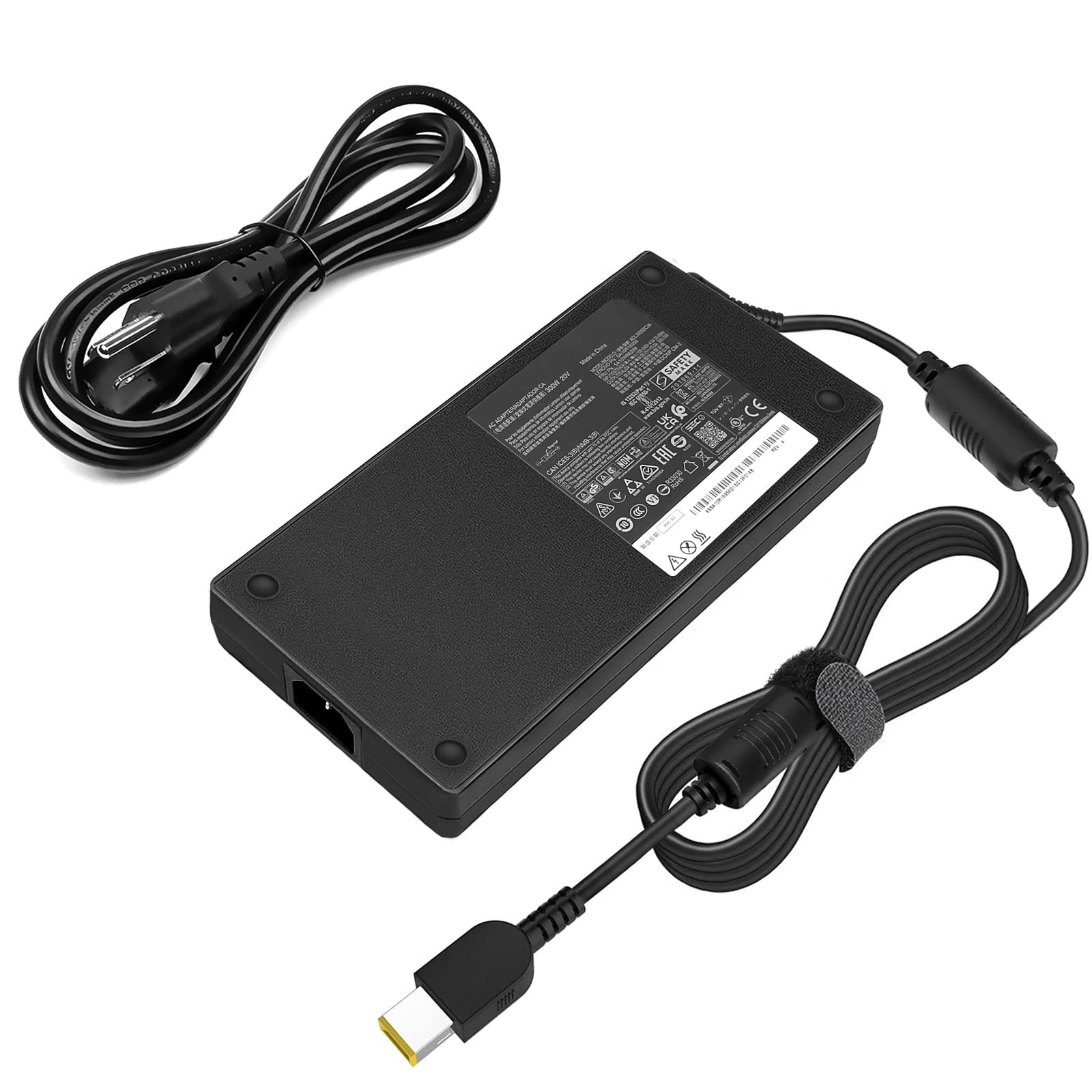 Oem 300W Legion Charger For Lenovo Slim 300W Ac Adapter Gx21F23045 Lenovo Legion 9I 7 7I 5I 5 Pro Ryzen 9 Rtx 4060 4070 4080 4090 3050 Ti Power Cord Adl300Sdc3A