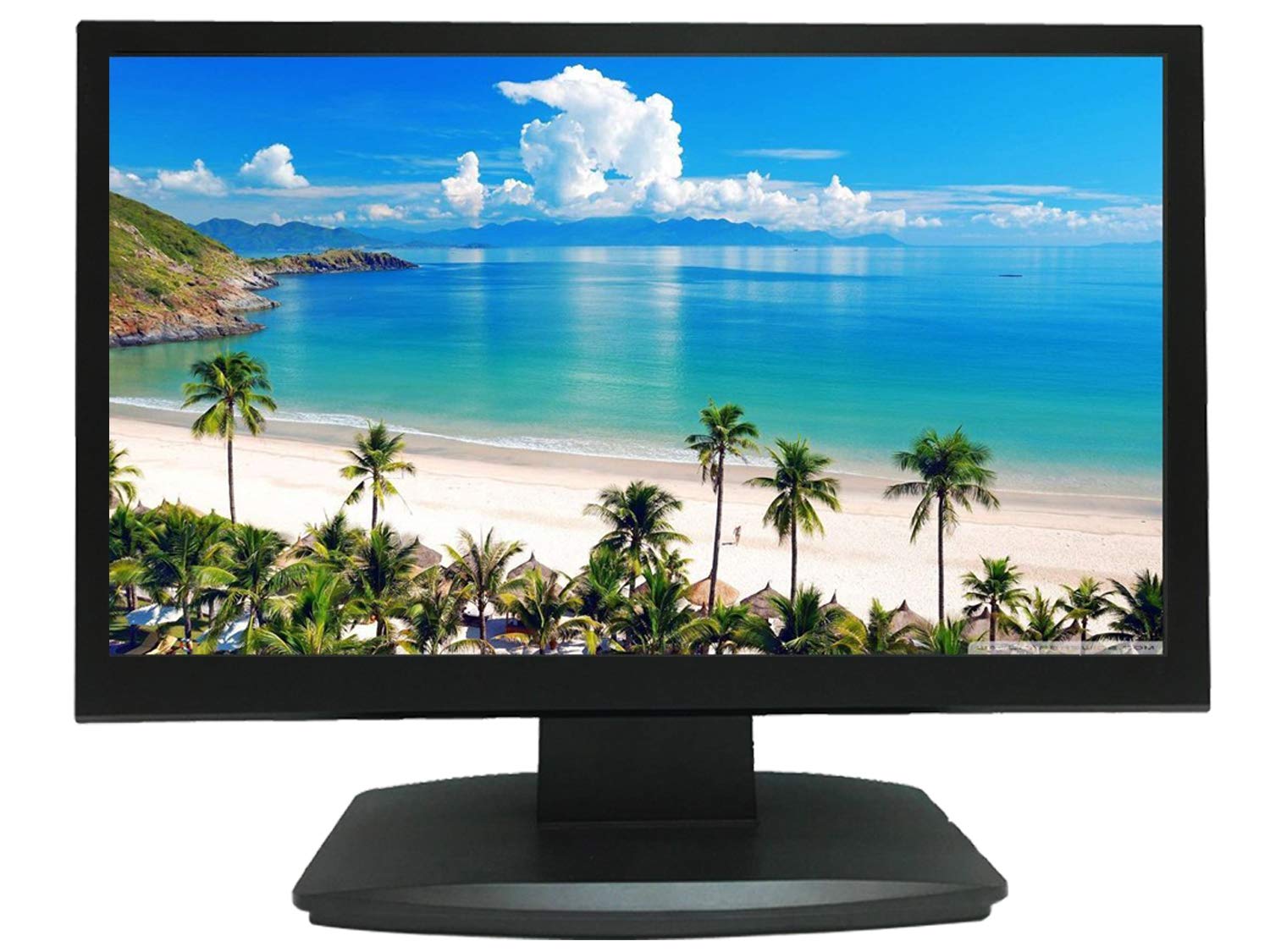 101Av 21.5' 5Mp Super Hd Tvi, Ahd, Cvi & Cvbs 16:9 Professional Security Monitor, 1 Hdmi & 2 Bnc Inputs And Outputs, Work With Super Hd 5Mp Security Cameras Directly In Addition To Dvr/Nvr & Pc