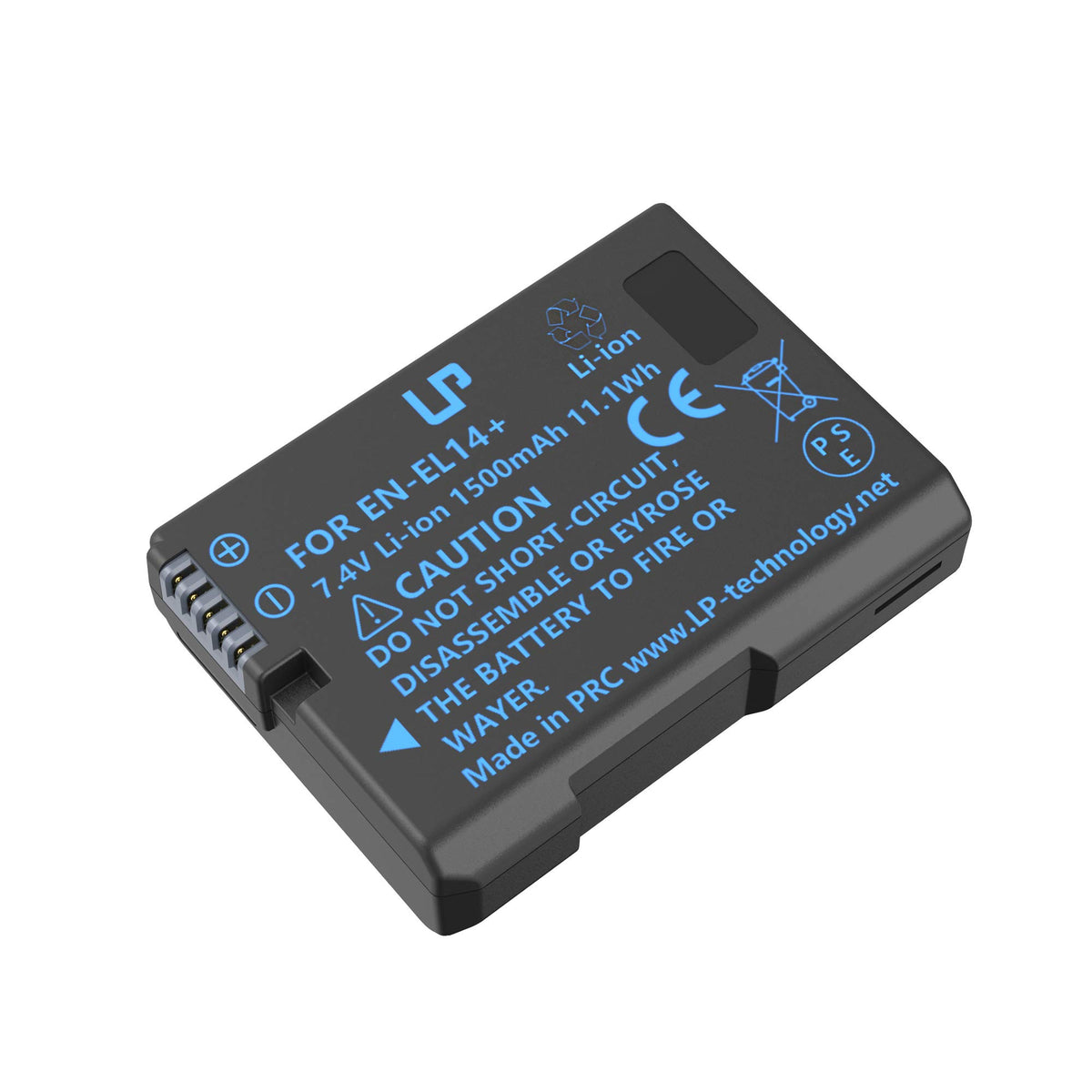 Lp En El14 En El14A Battery Rechargeable, 1500Mah Battery Compatible With Nikon D3500, D5600, D3300, D5100, D5500, D3100, D3200,