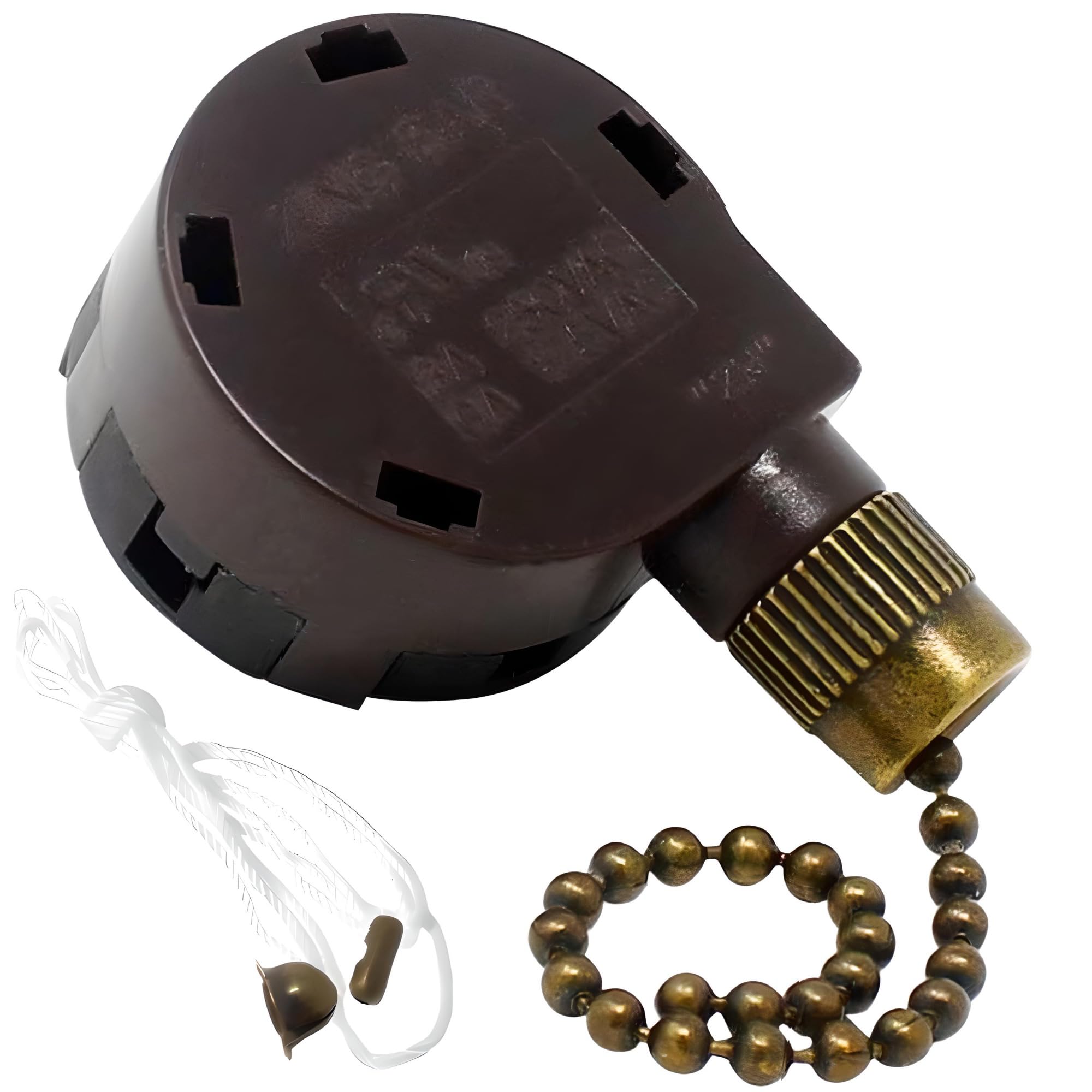 Zing Ear Ze 268S5 Ceiling Fan Switch 4 Speed 5 Wire Pull Chain Switch Replacement Five Position Four Way Rotary Motor Controller