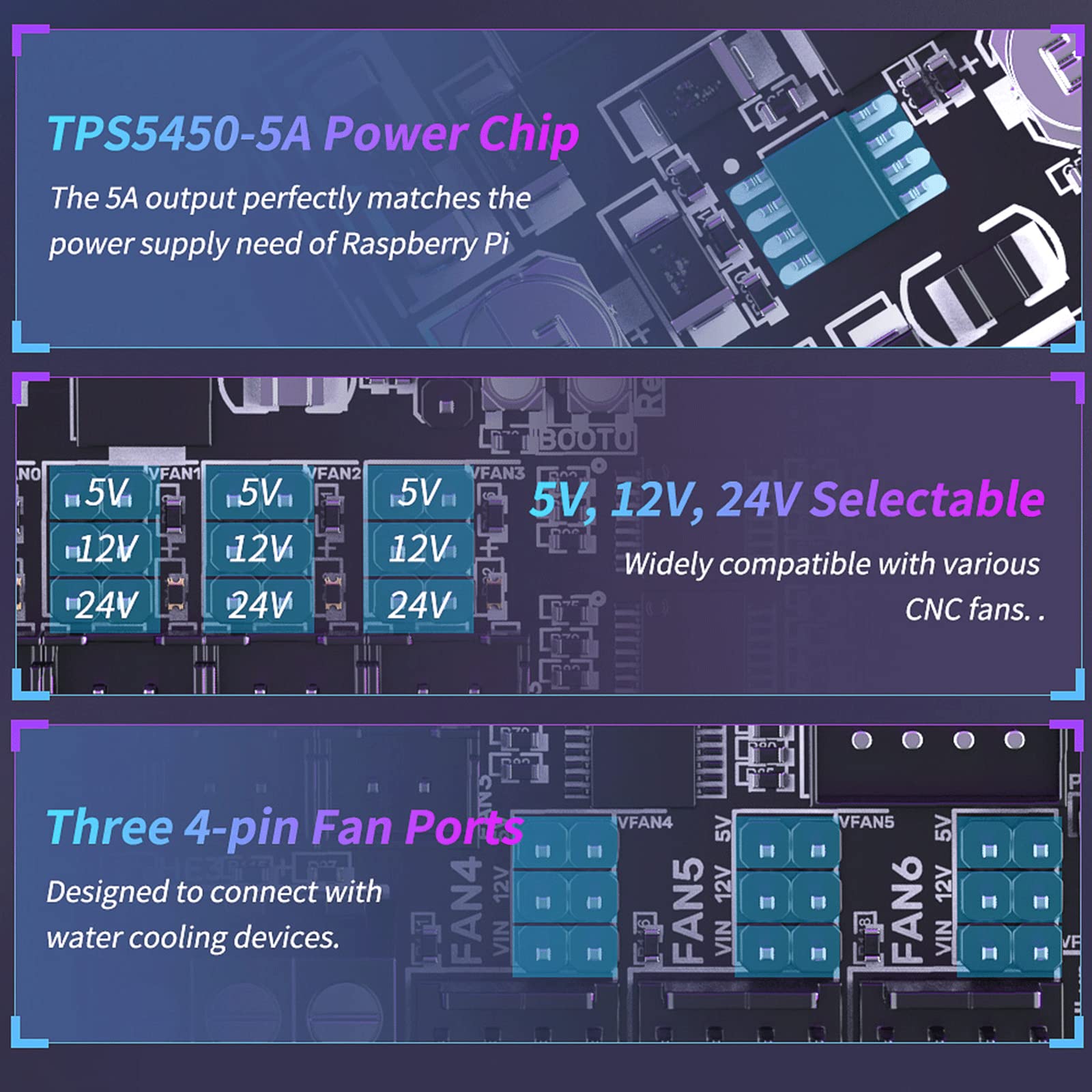 Bigtreetech Manta M8P V1.1 Control Board 32Bit, Integrated Motherboard Uses With Cb1 V2.2 Support Klipper Firmware, Compatible T
