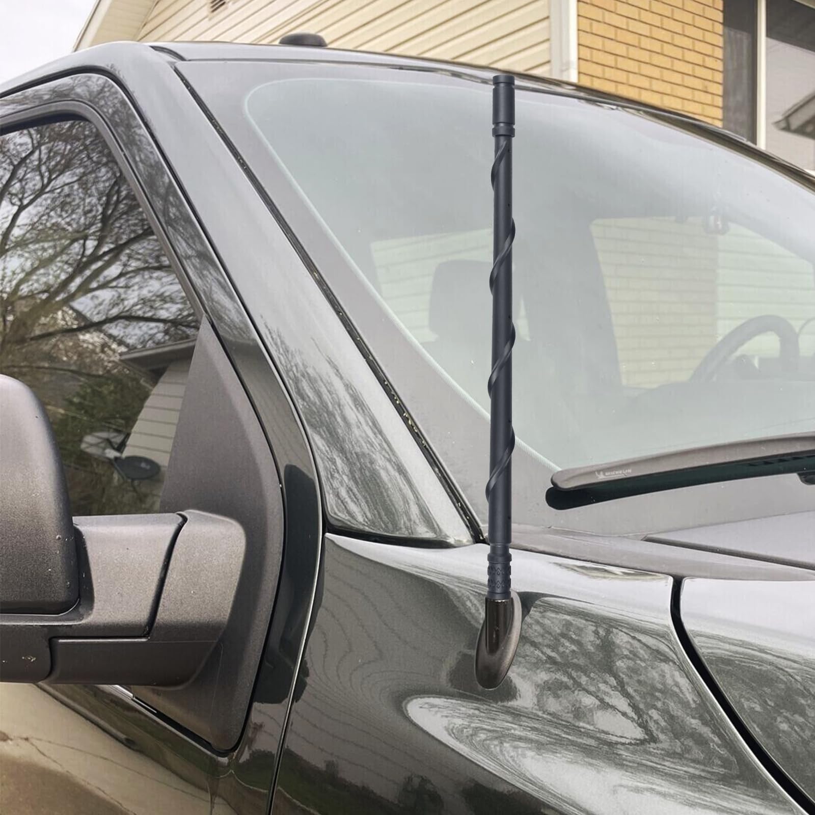 Ksaauto Accessories For Ford F150 2009 2024, Ford F250 F350 2017 2024, Ford Bronco 2021 2024, 13 Inch Flexible Rubber Ford Truck