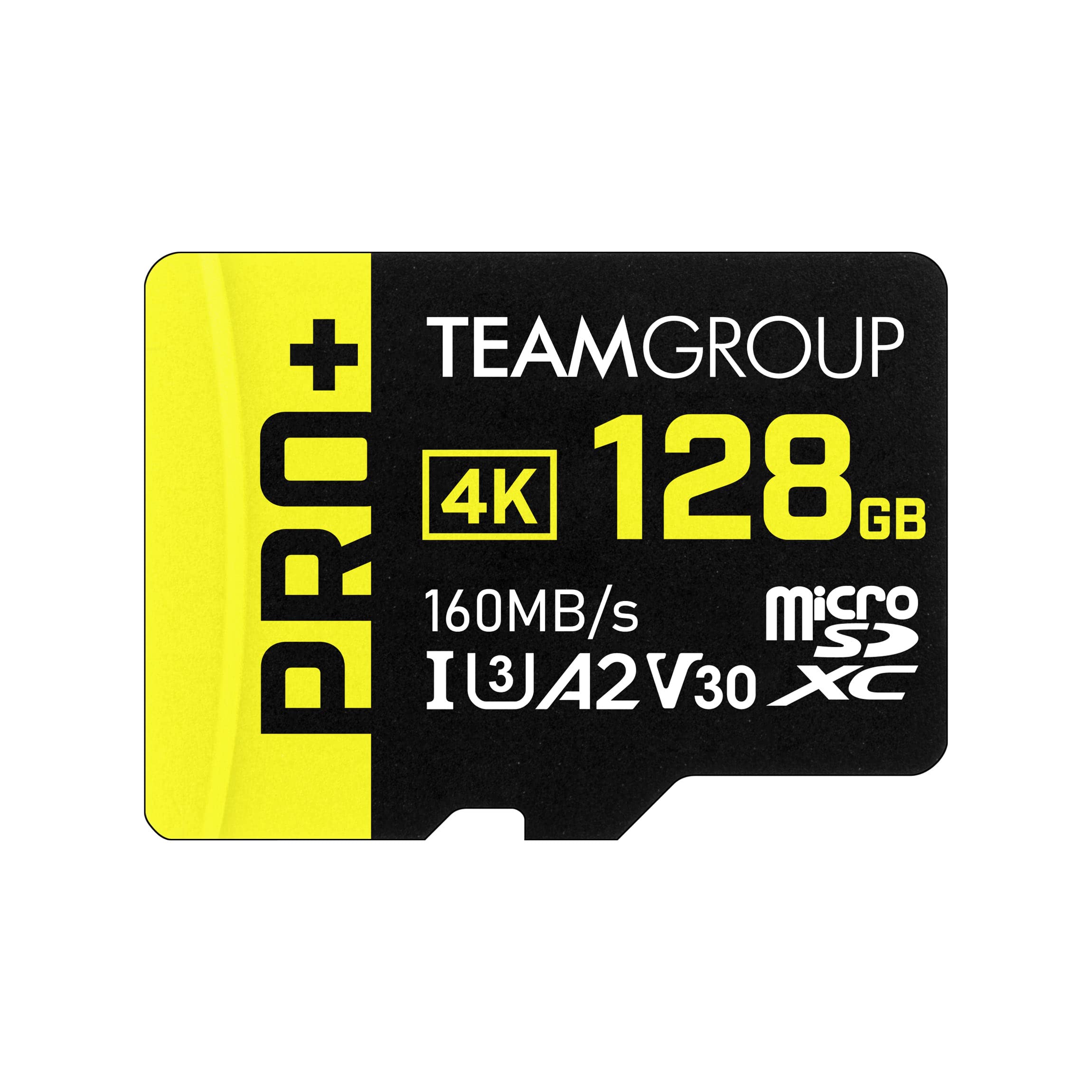 Teamgroup T Create Smart A2 128Gb Micro Sdxc U3 V30 4K R/W Speed Up To 160/150 Mb/S High Speed Flash Memory Card For Creators, Compatible With Gopro, Insta360 Ttcs128Gia2V3003