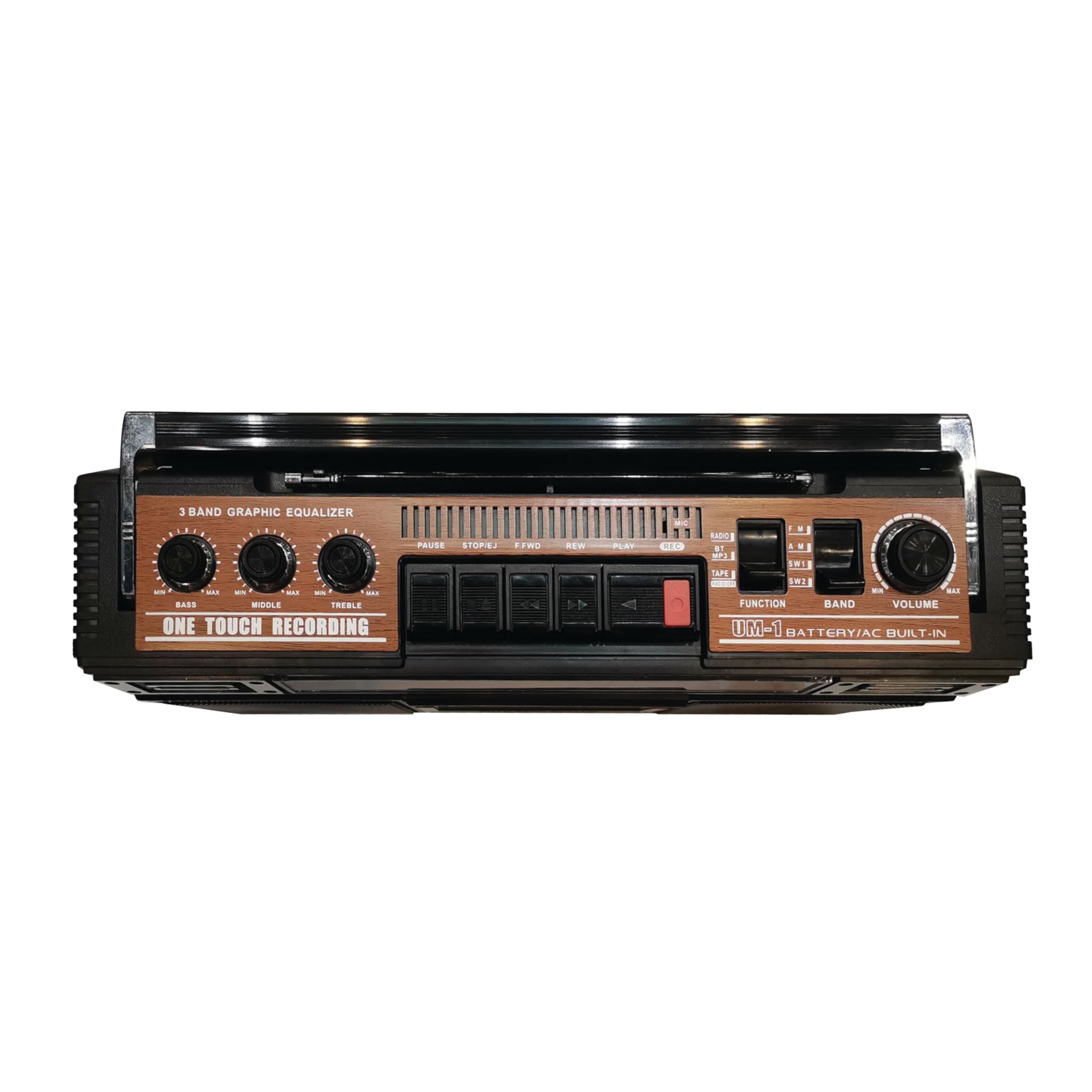Supersonic Sc 3201Bt Retro Radio And Bluetooth Speaker: Built In Analog Music To Digital Files Converter