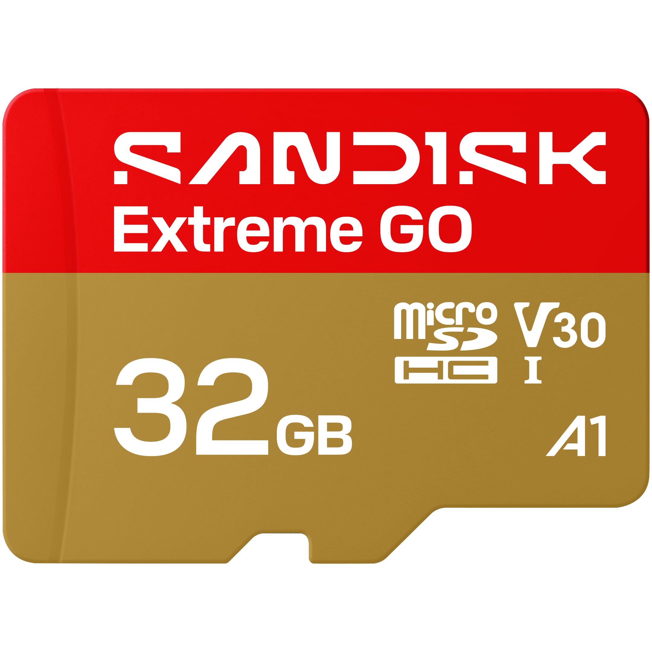 EXTREME GO MICROSD UHSI 32GB MICROSD 100MB/S(R) / 60MB/S(W)
